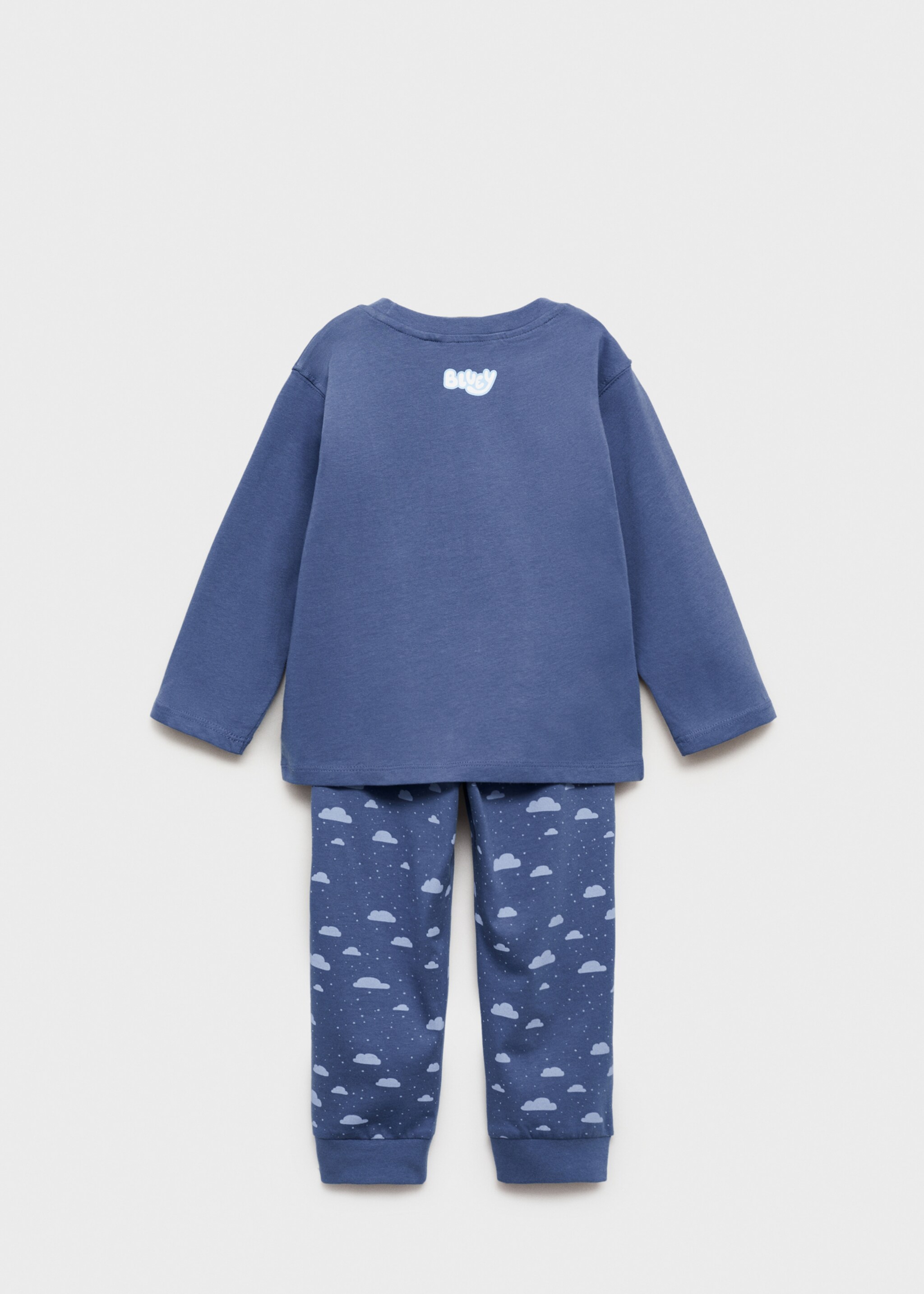 Pyjama Bluey - Verso de l’article, Bleu. Ref: 87091048-00.