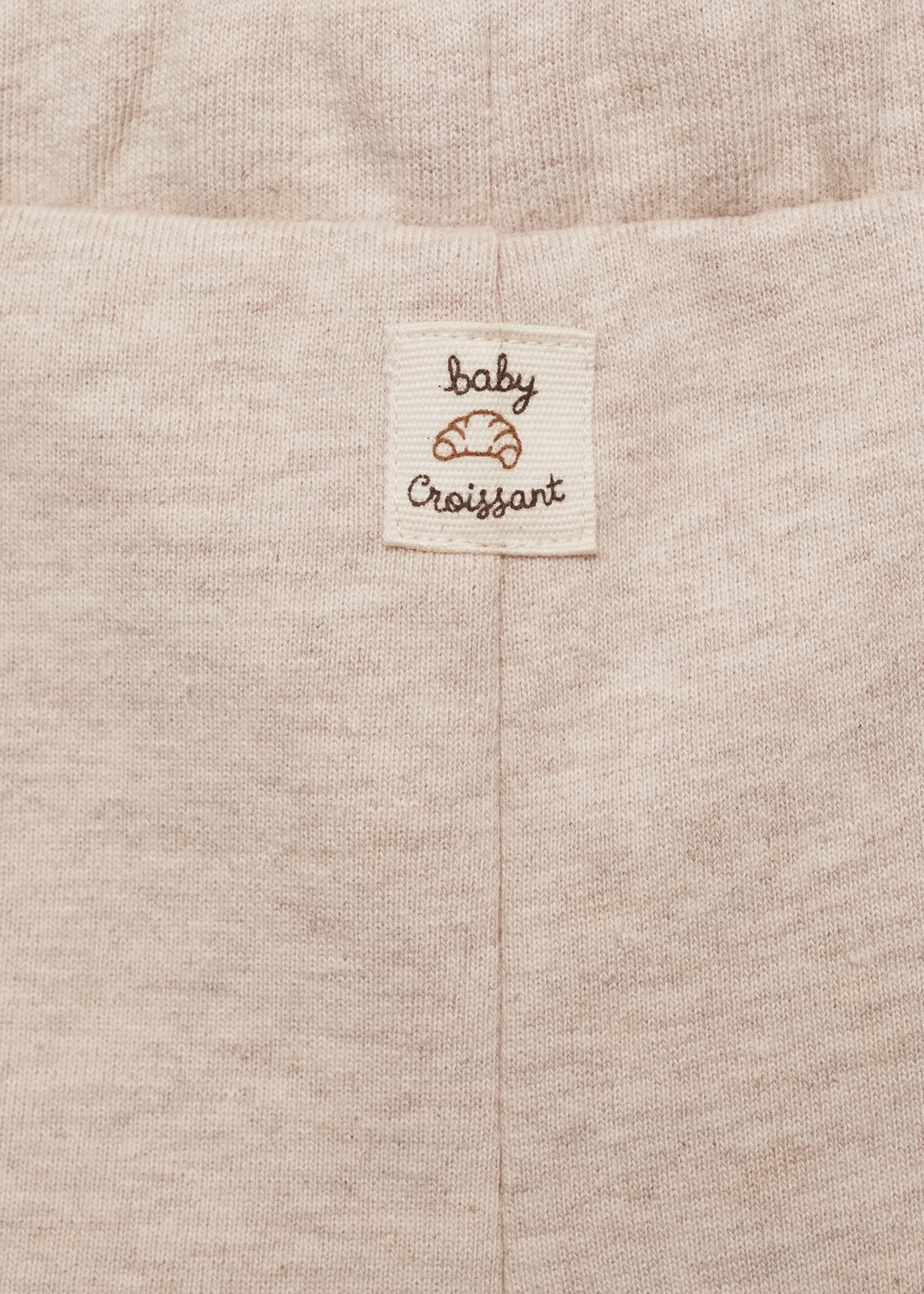 Παντελόνι jogger μελανζέ - Λεπτομέρεια του προϊόντος 0, Άμμος. Ref: 87091053-00.