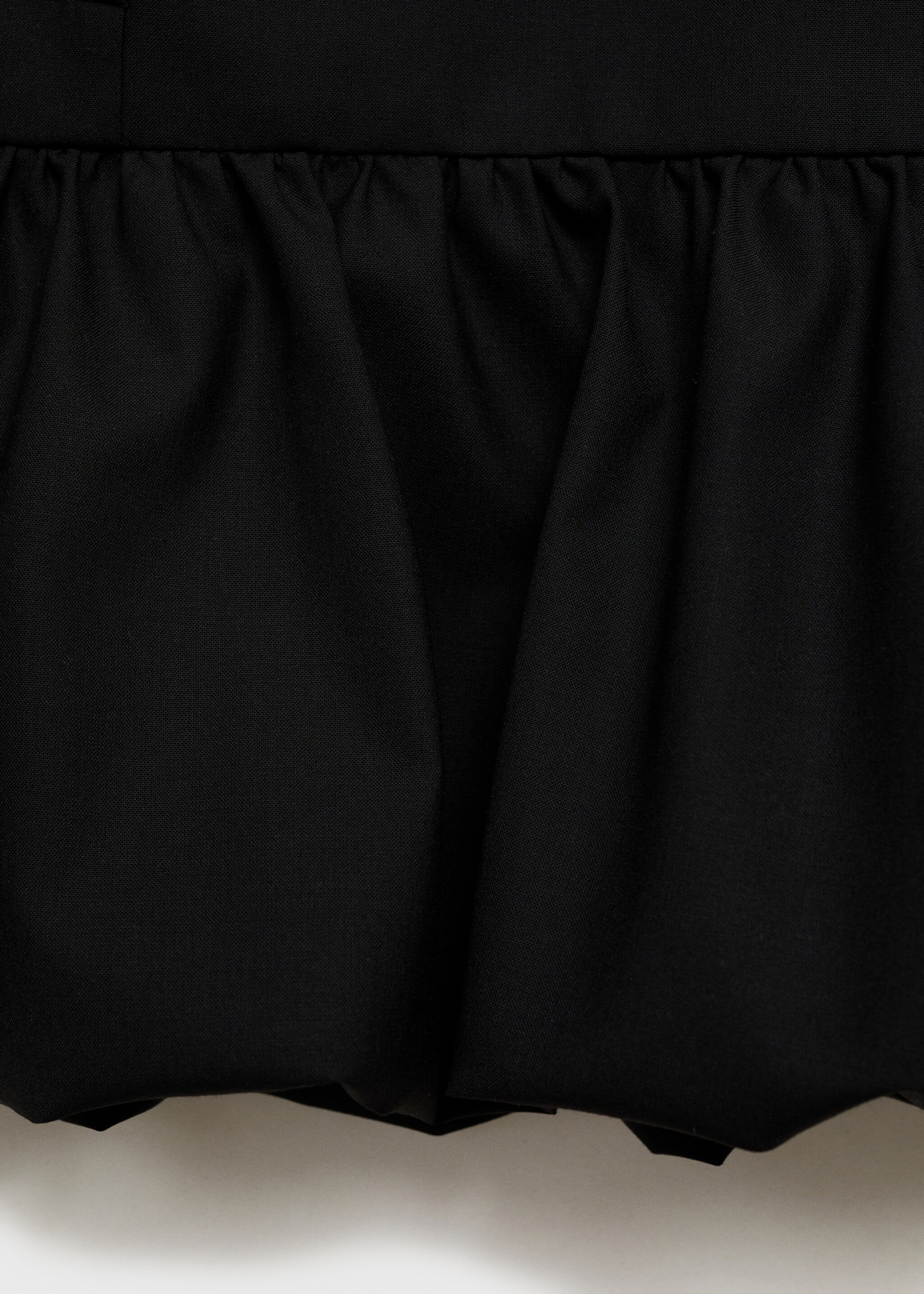 Φούστα μίνι balloon βολάν - Λεπτομέρεια του προϊόντος 0, Ανθρακί. Ref: 87091055-00.