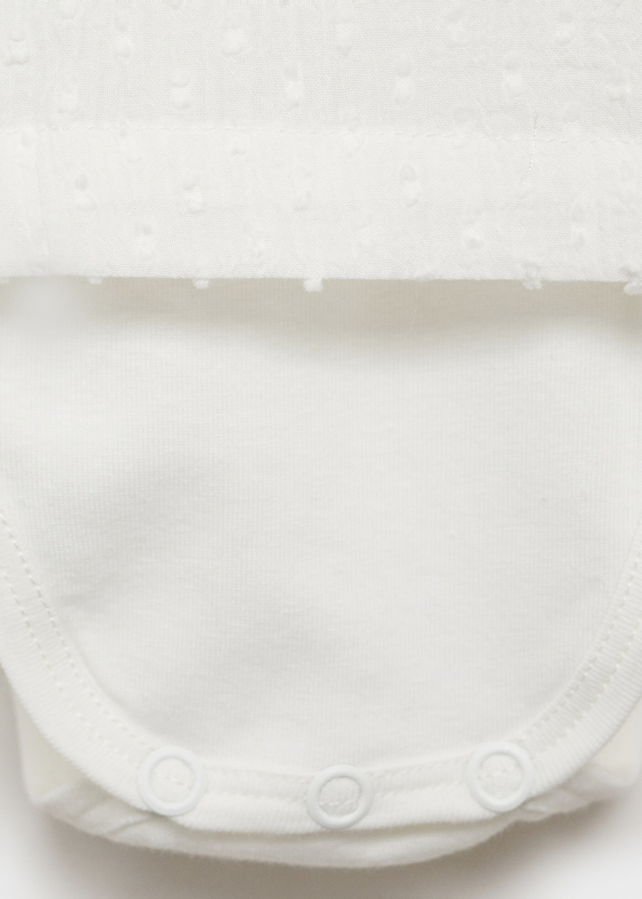 Poplin blouse - Details of the article 8, Off White. Ref: 87091056-00.