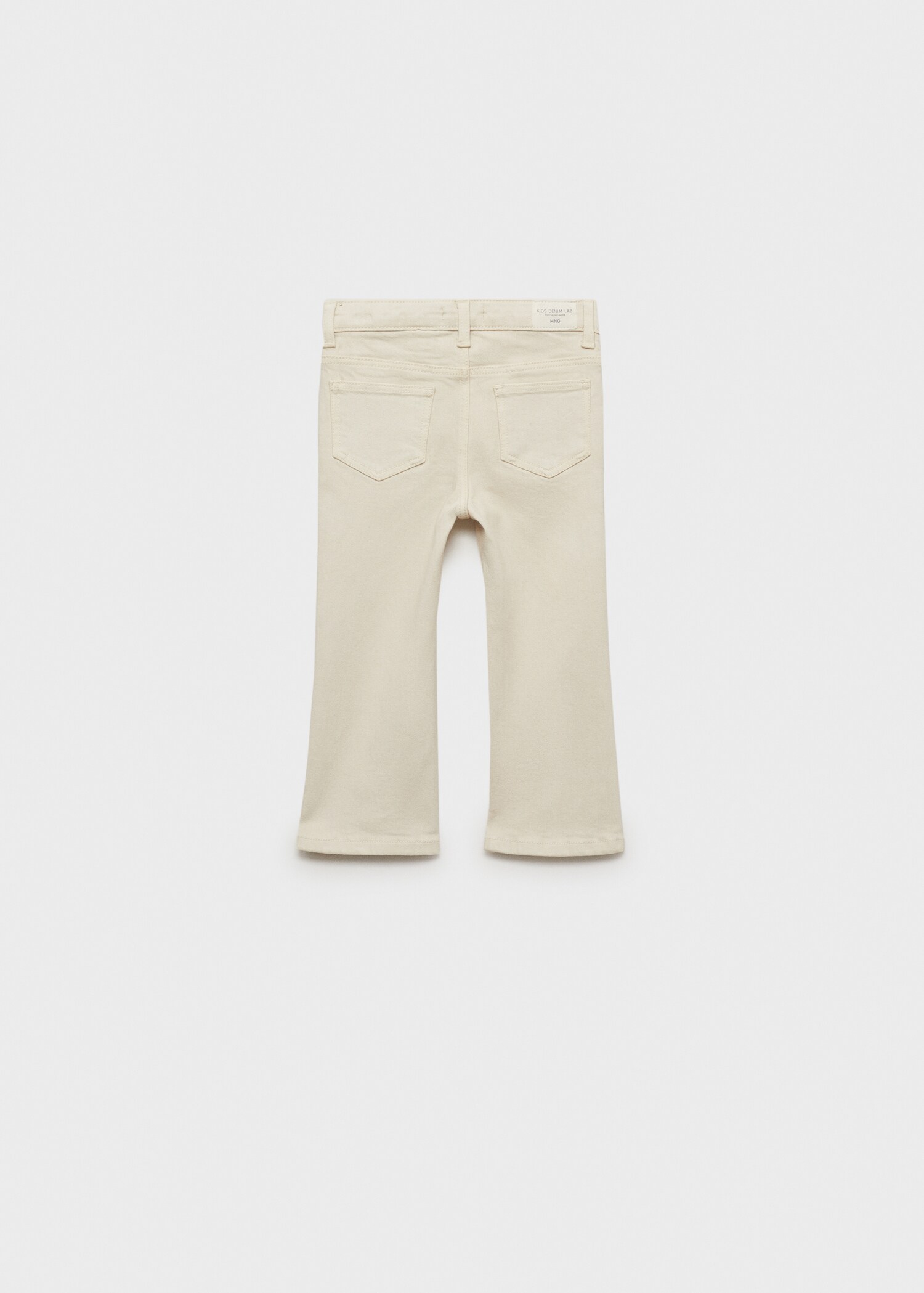 Dżinsy o kroju flare z kieszeniami - Tylna strona artykułu