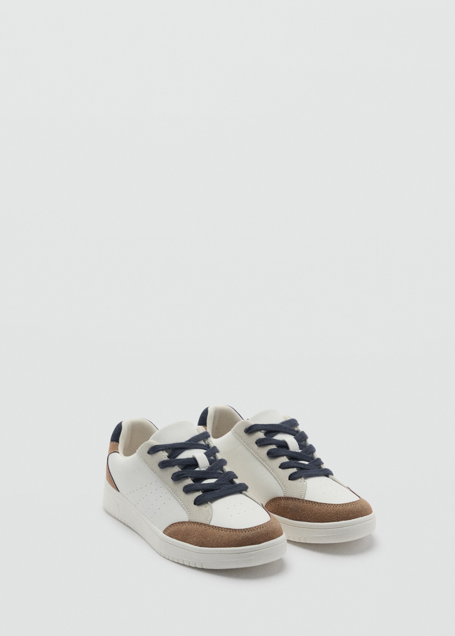 Combined trainers with laces - Medium plane