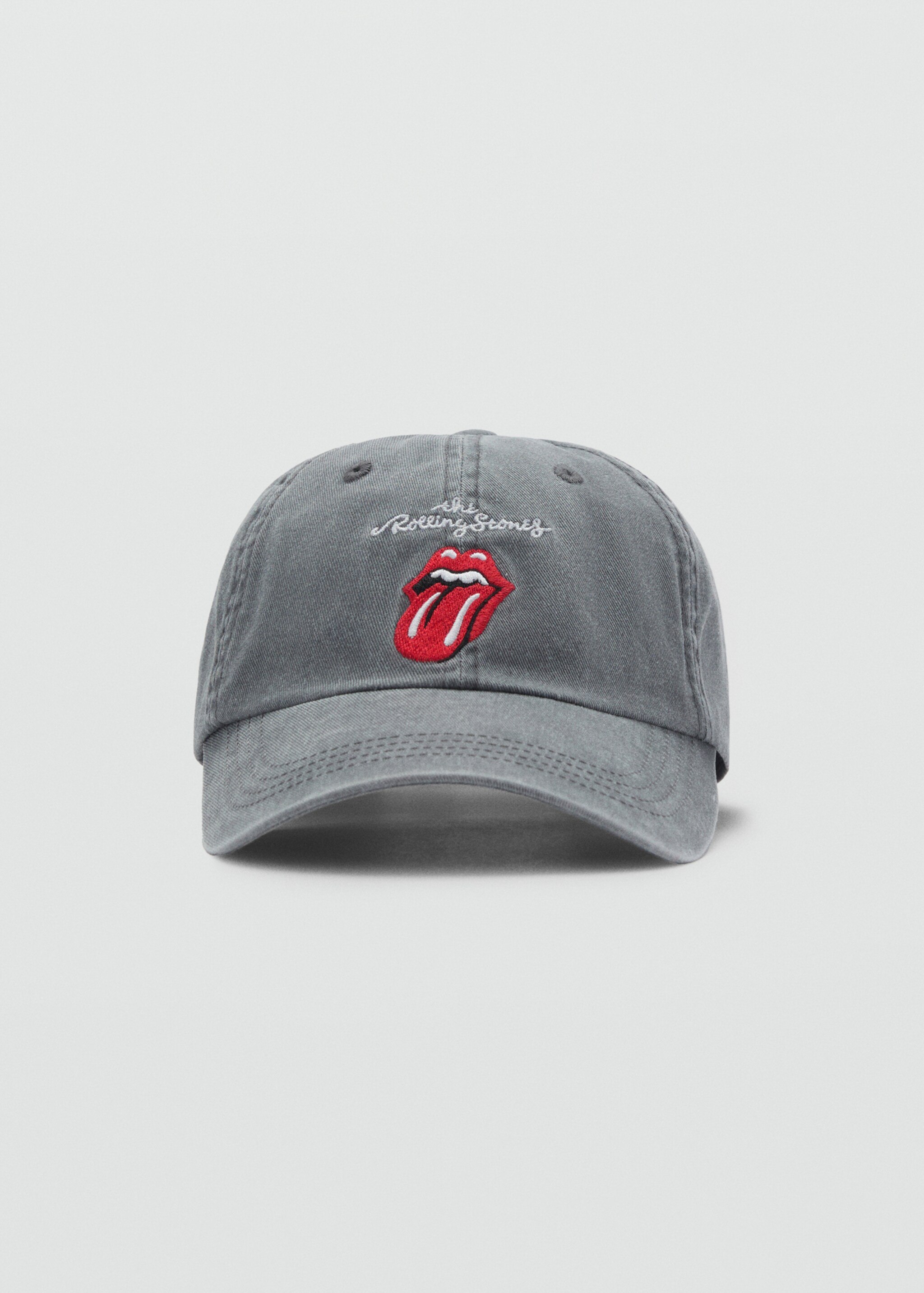 The Rolling Stones cap - Medium plane, Charcoal. Ref: 87091517-00.