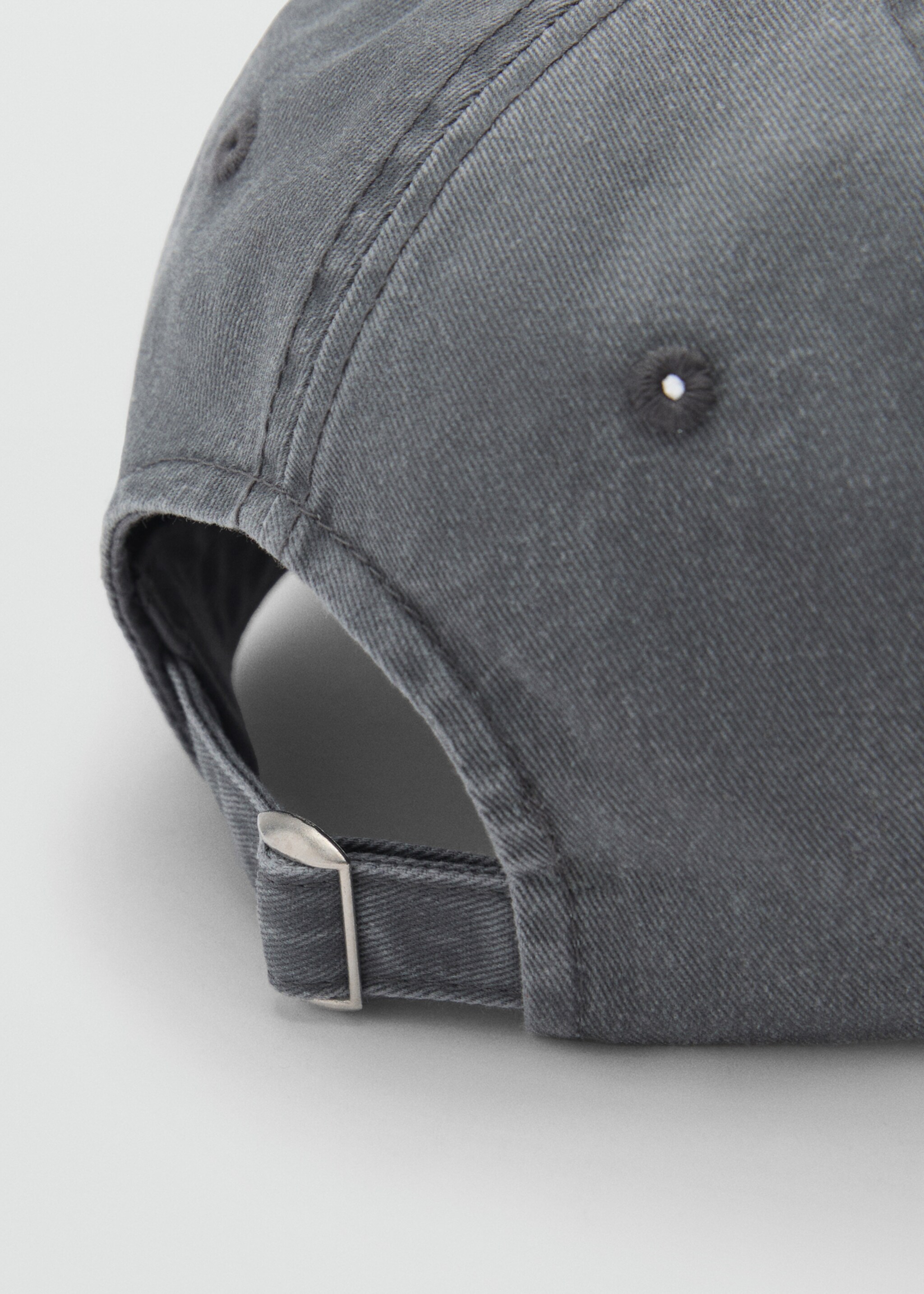 The Rolling Stones cap - Details of the article 1, Charcoal. Ref: 87091517-00.