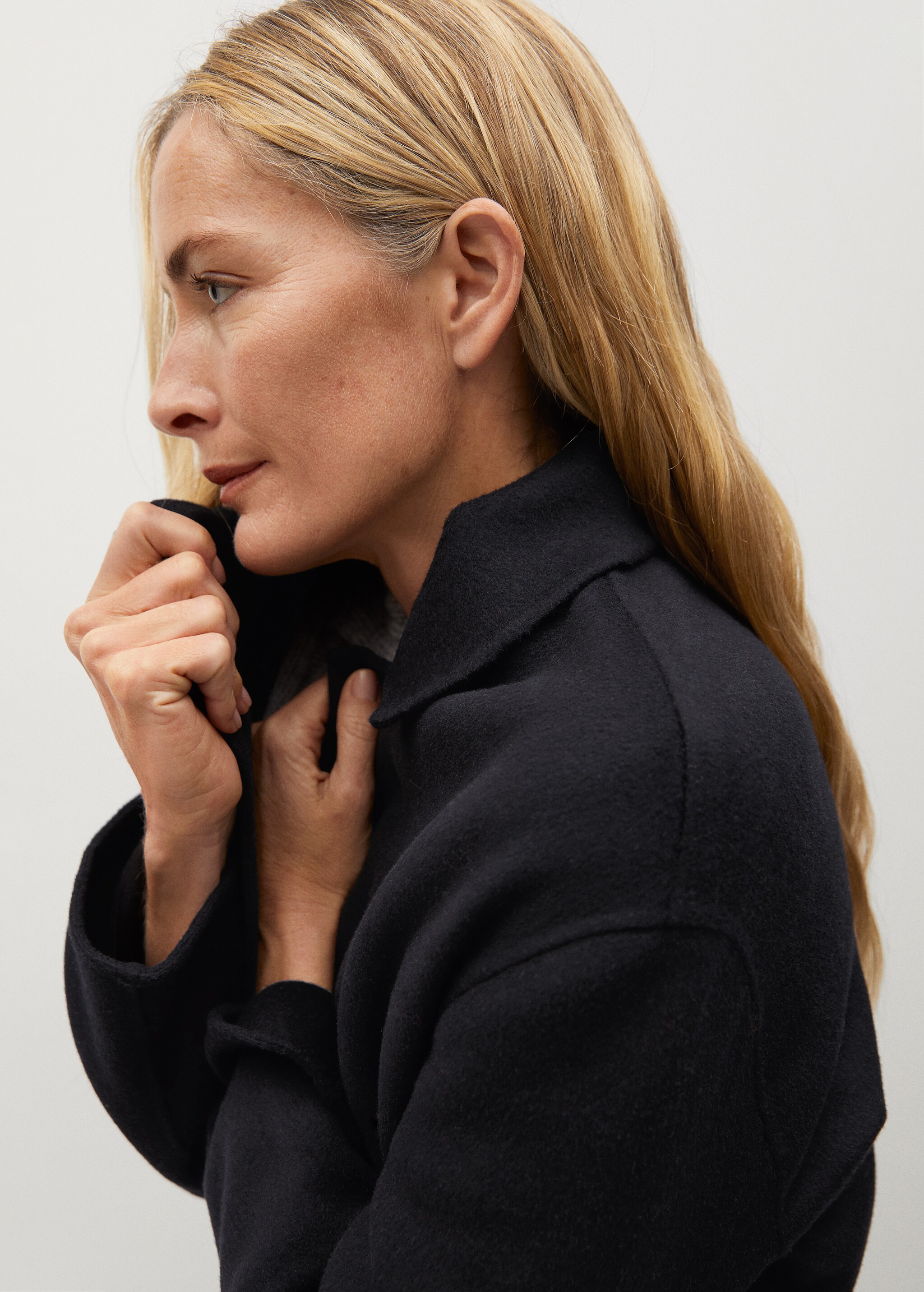 Handmade wool coat - Details of the article 4