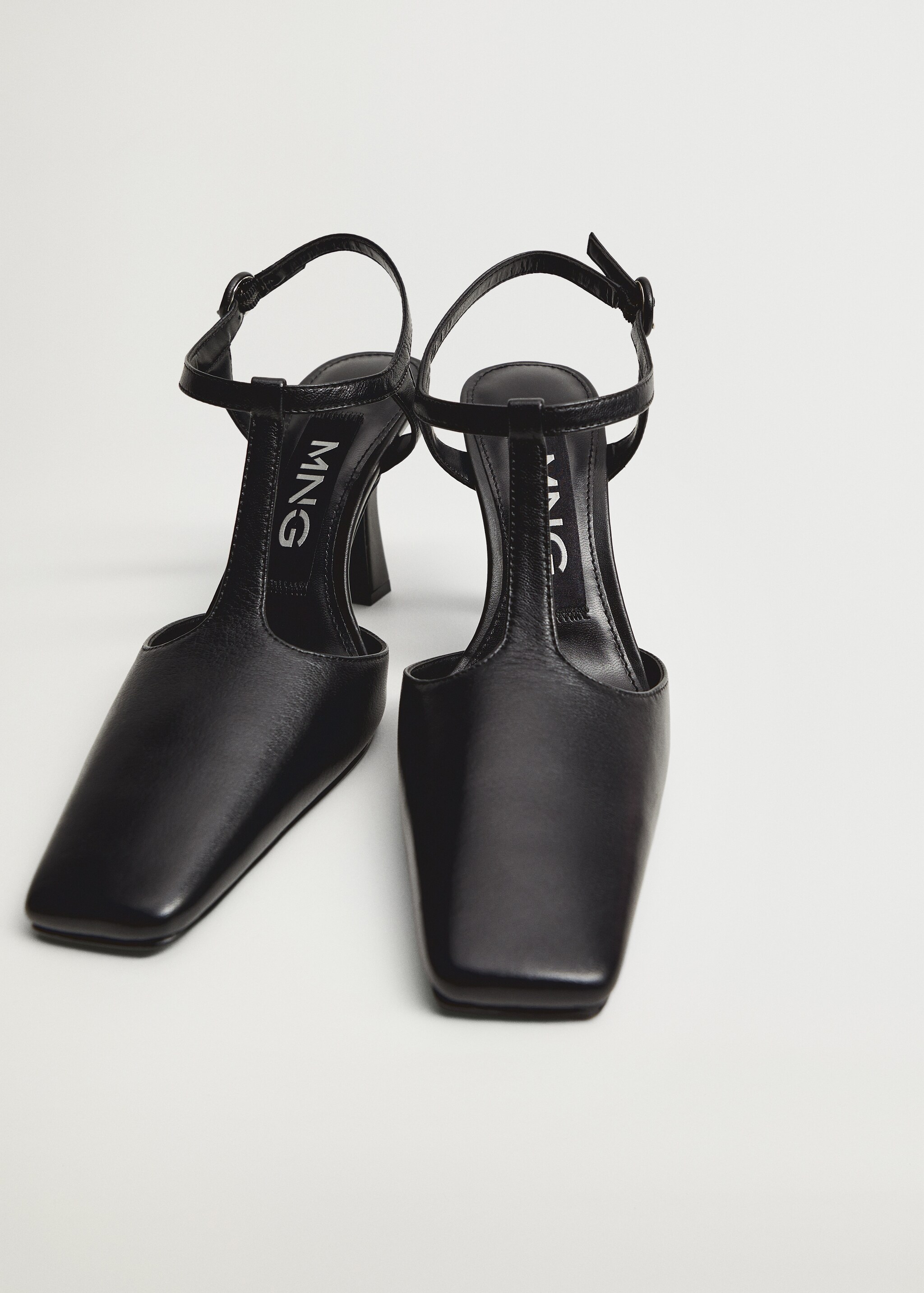 Zapato piel tacón - Plano medio