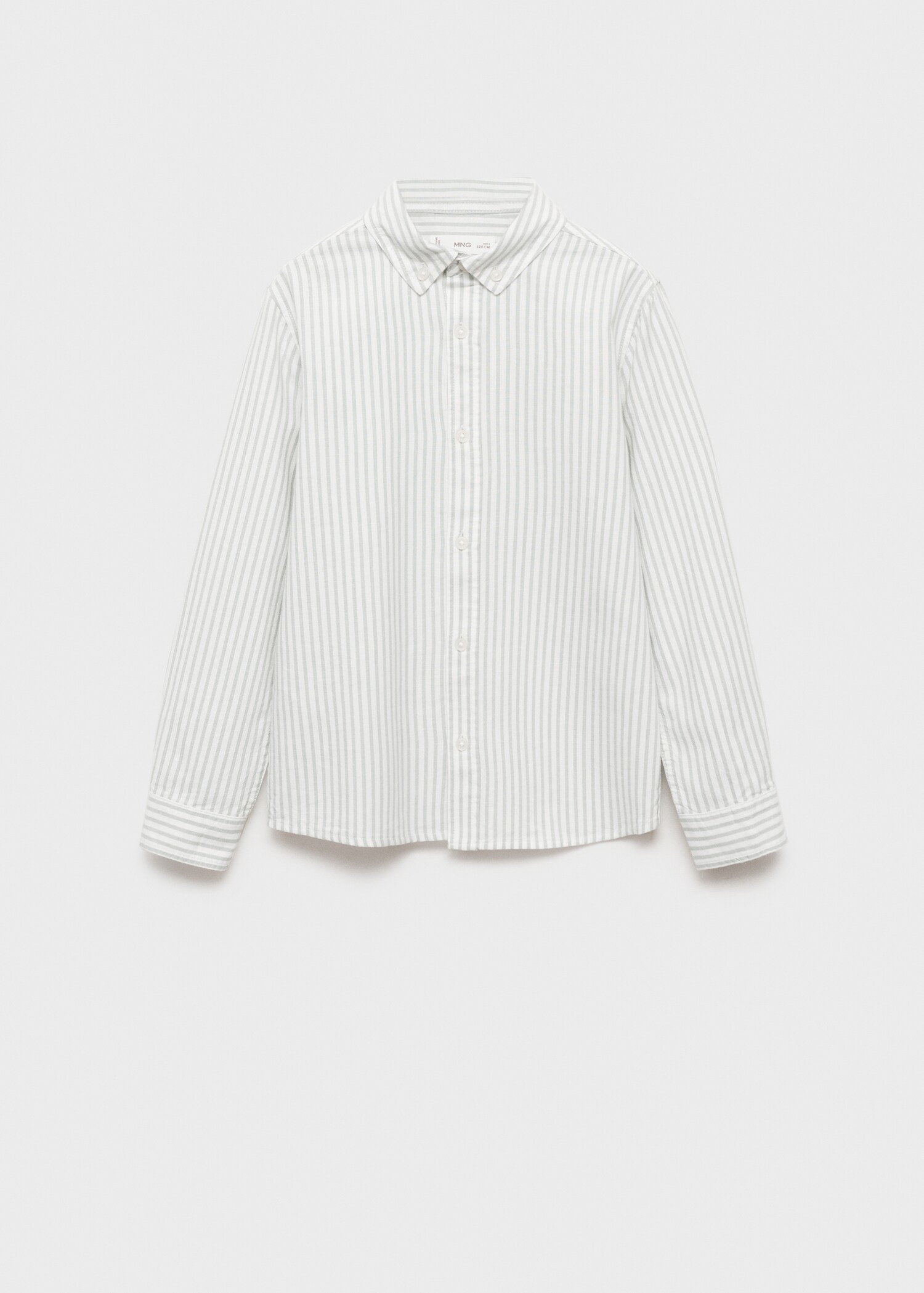 Hemd aus 100 % Baumwolle mit Oxford-Streifen - Artikel ohne Model