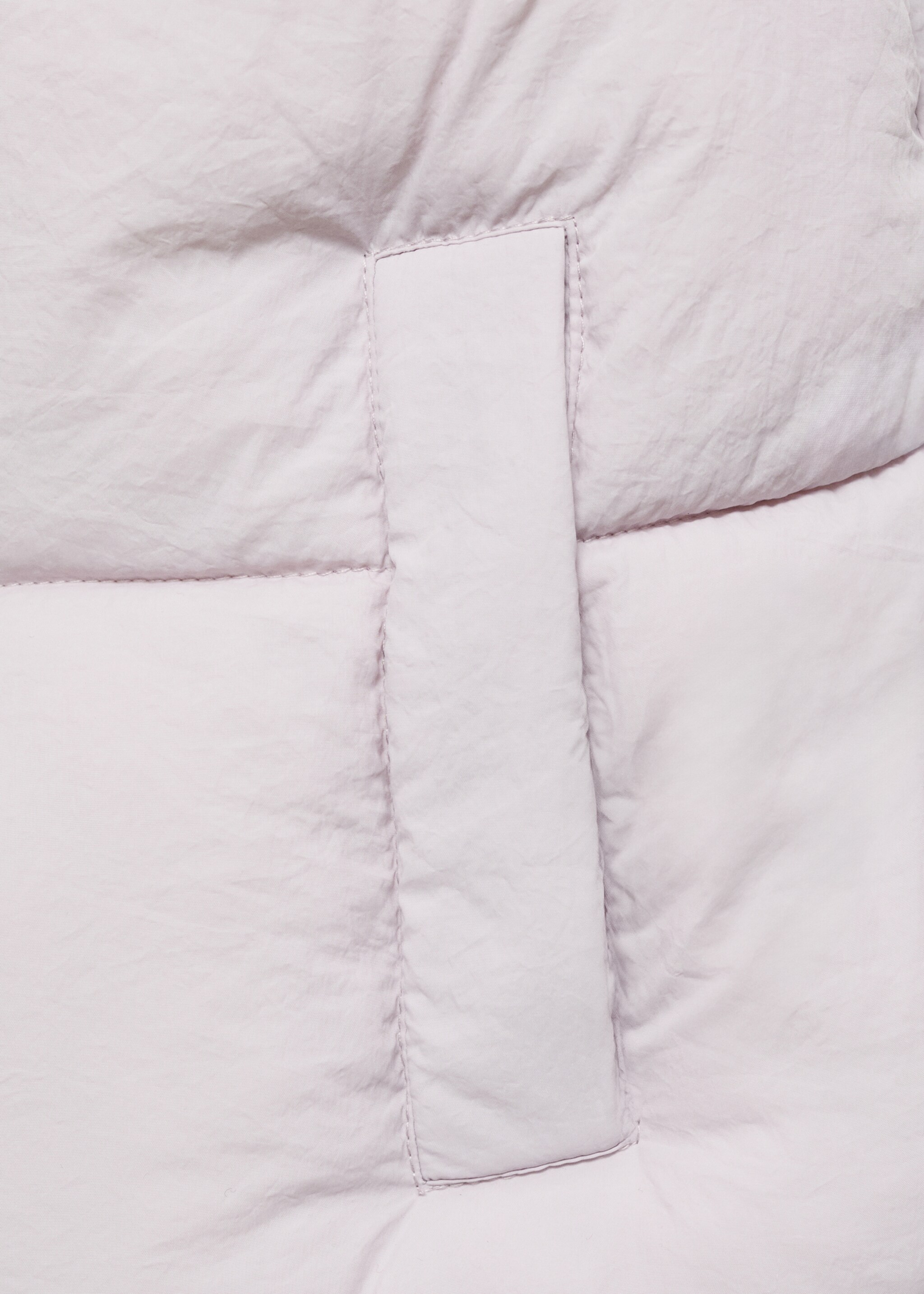 Quiltad väst knappar - Detaljer om artikeln 0, Ljus/ pastell lila. Ref: 87092534-00.