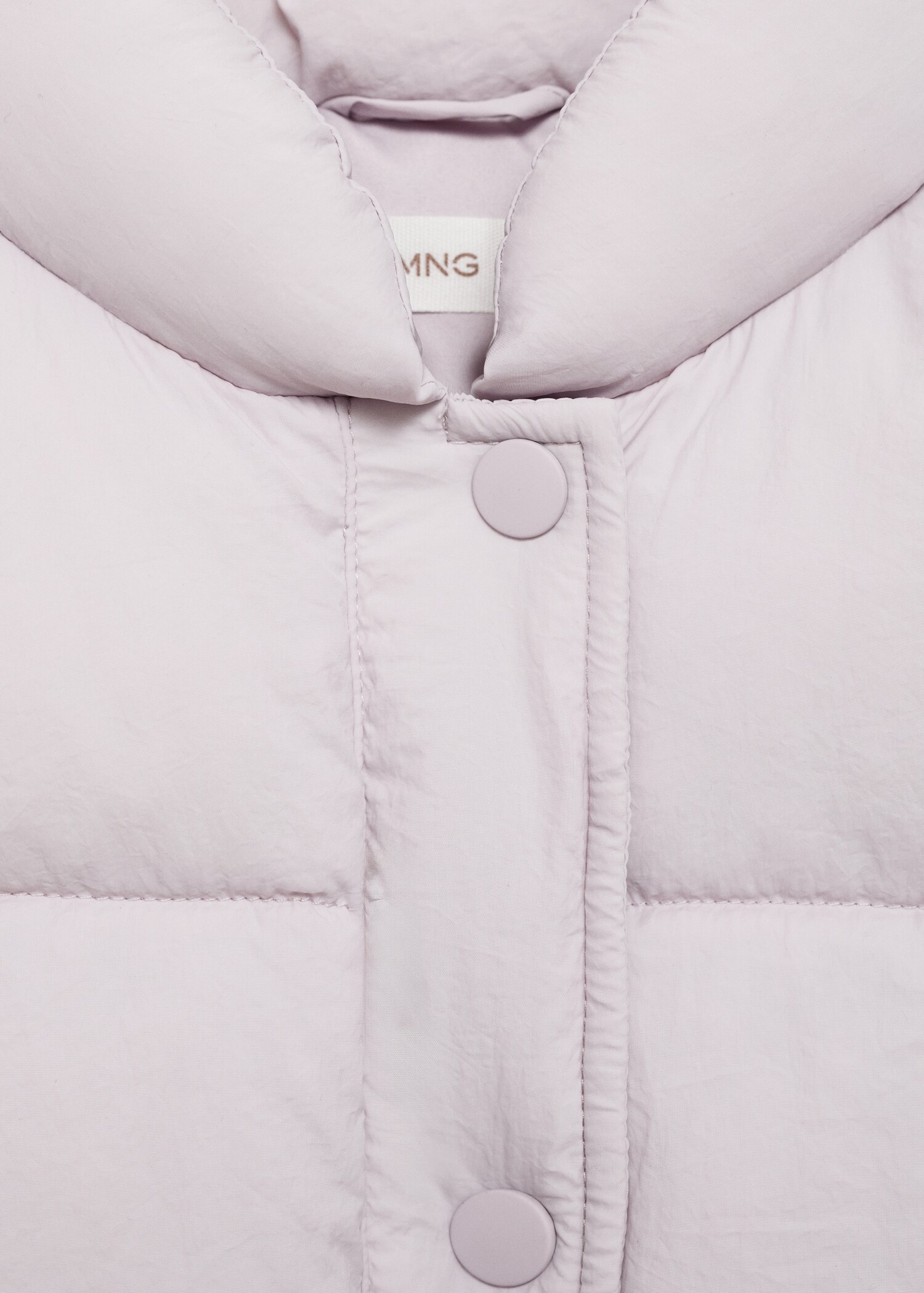 Quilted gilet with buttons - Details of the article 8