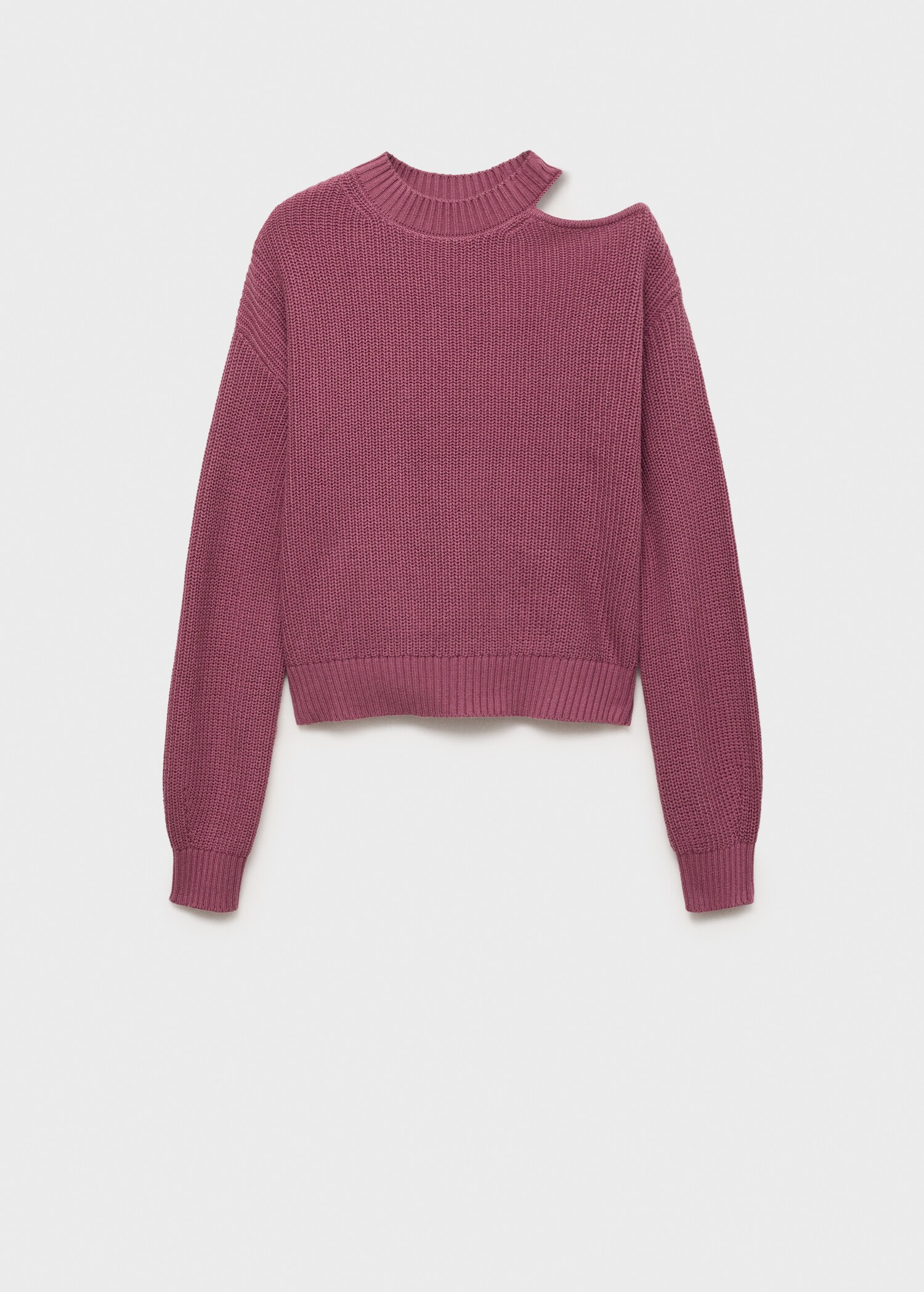 Pull-over asymétrique ouverture épaule - Article sans modèle