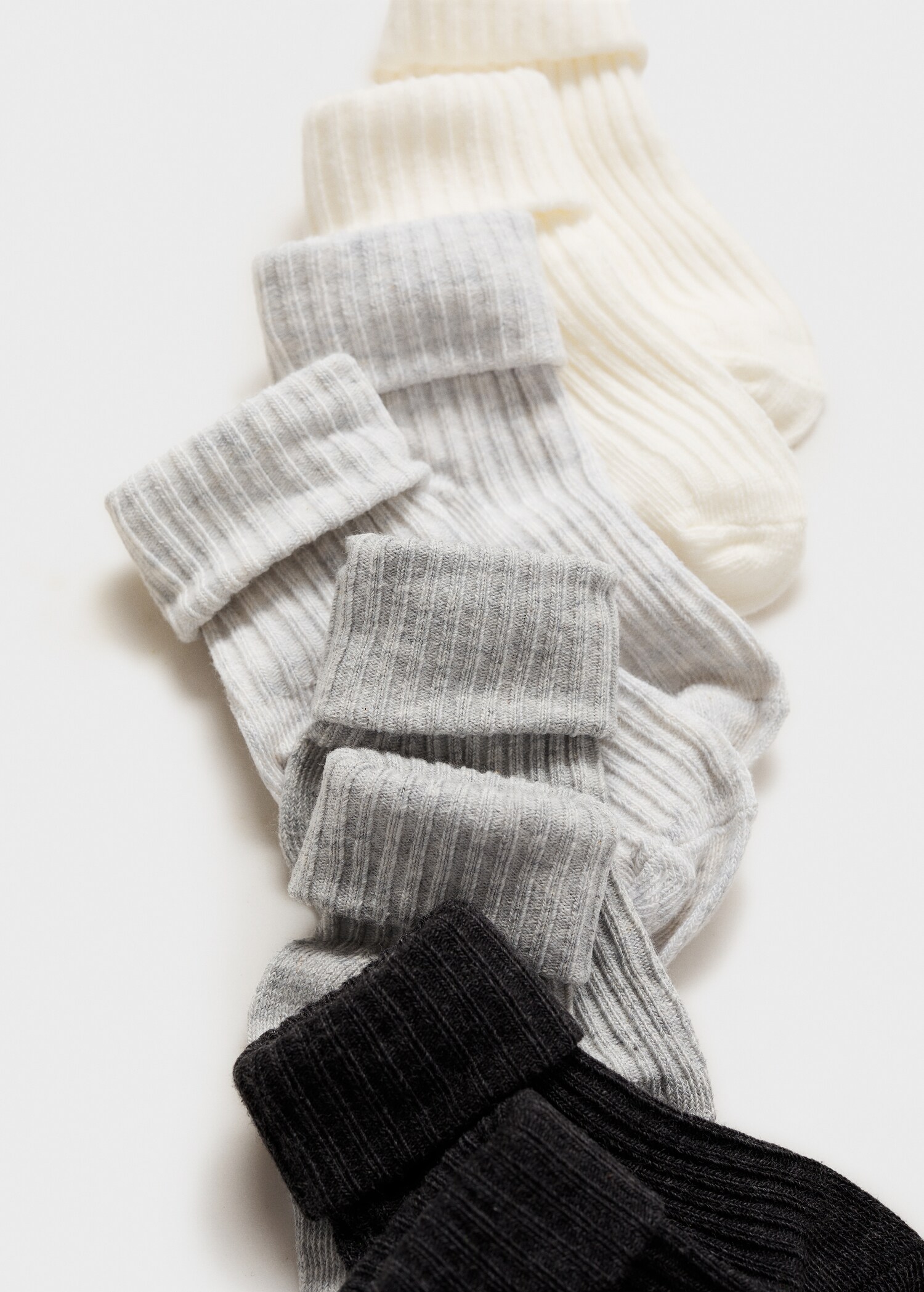 4 pack ribbed socks - Details of the article 0