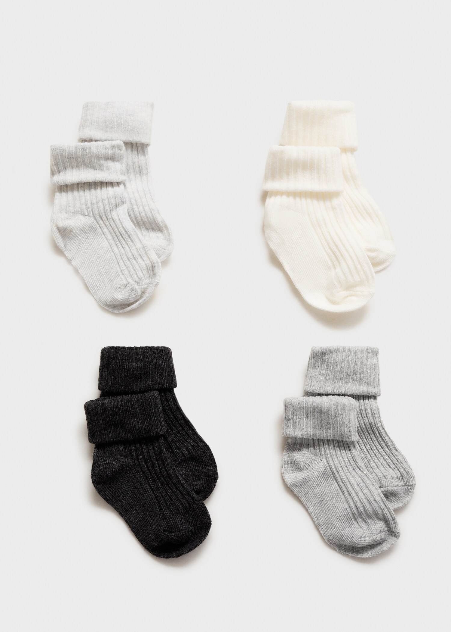 4 pack ribbed socks - Details of the article 8