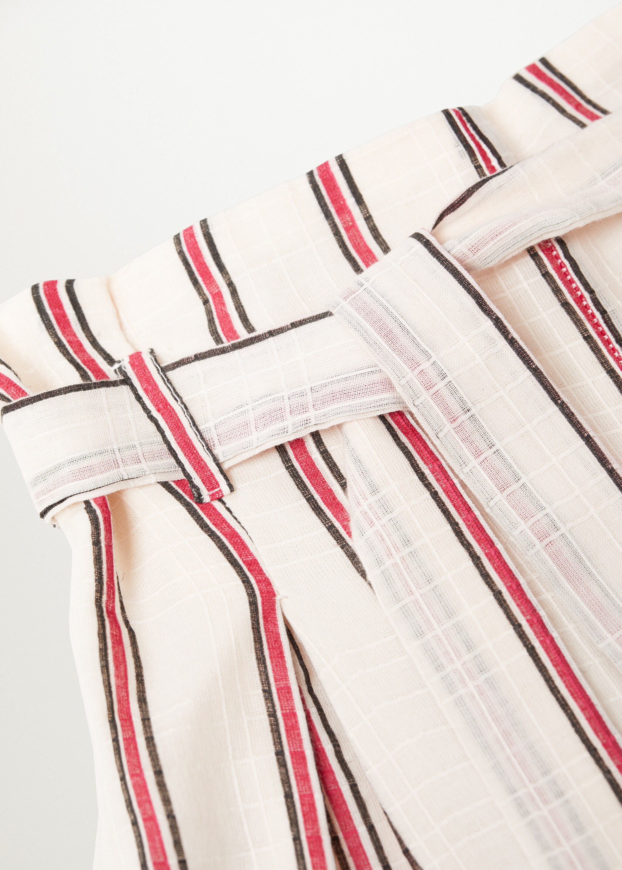 Pantalón culotte rayas - Detalle del artículo 8