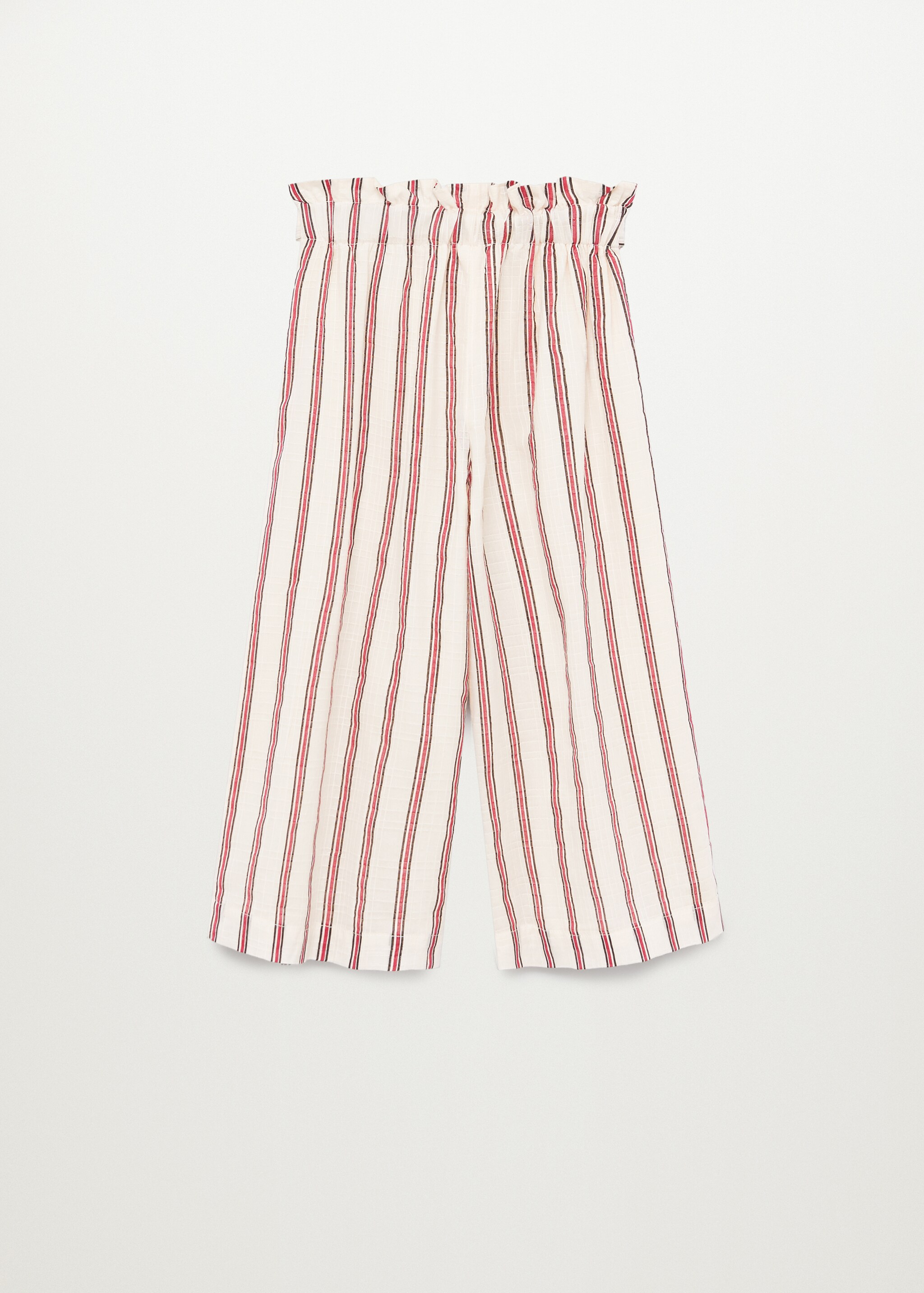 Pantalón culotte rayas - Reverso del artículo