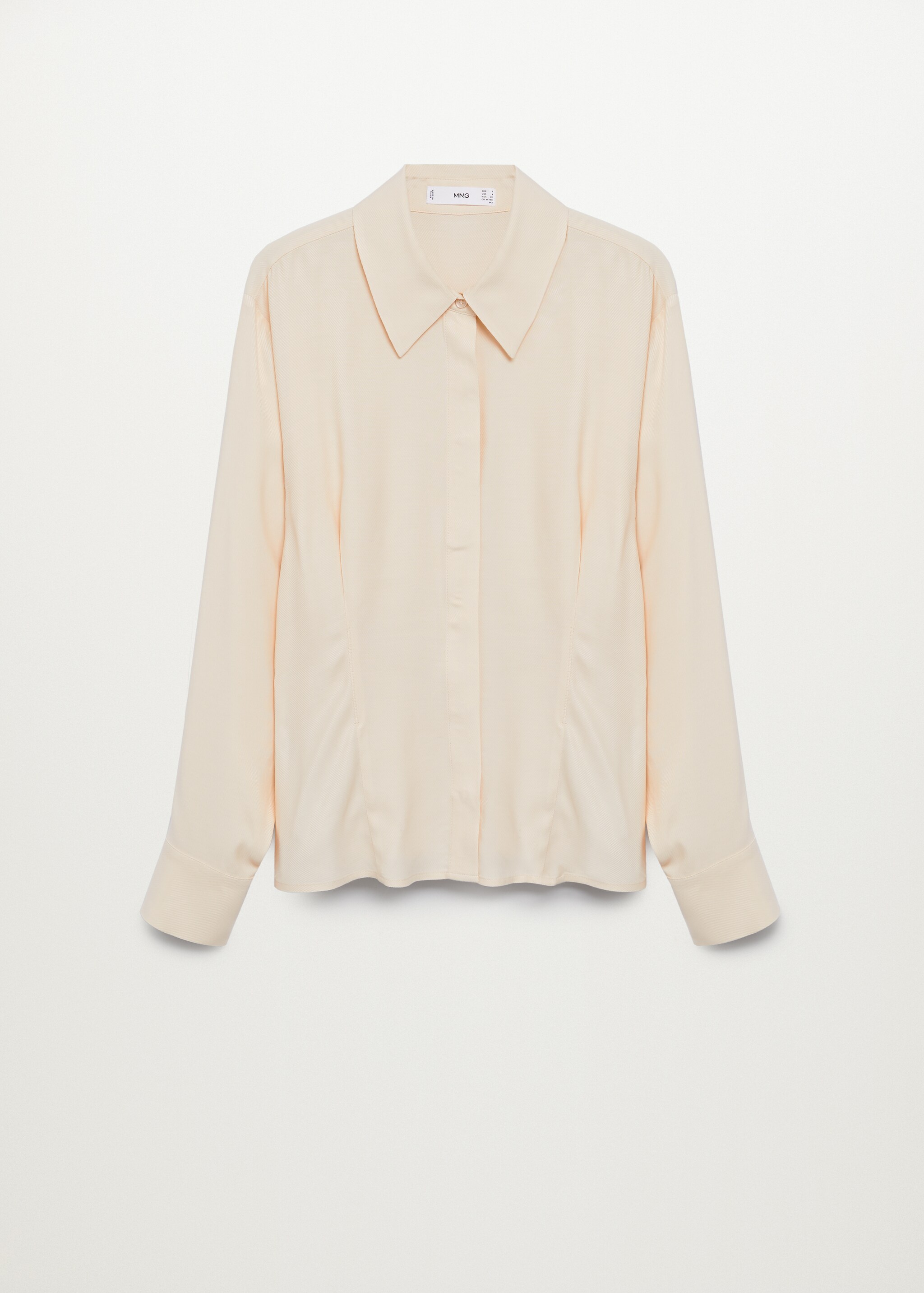 Camisa fluida pinzas - Artículo sin modelo