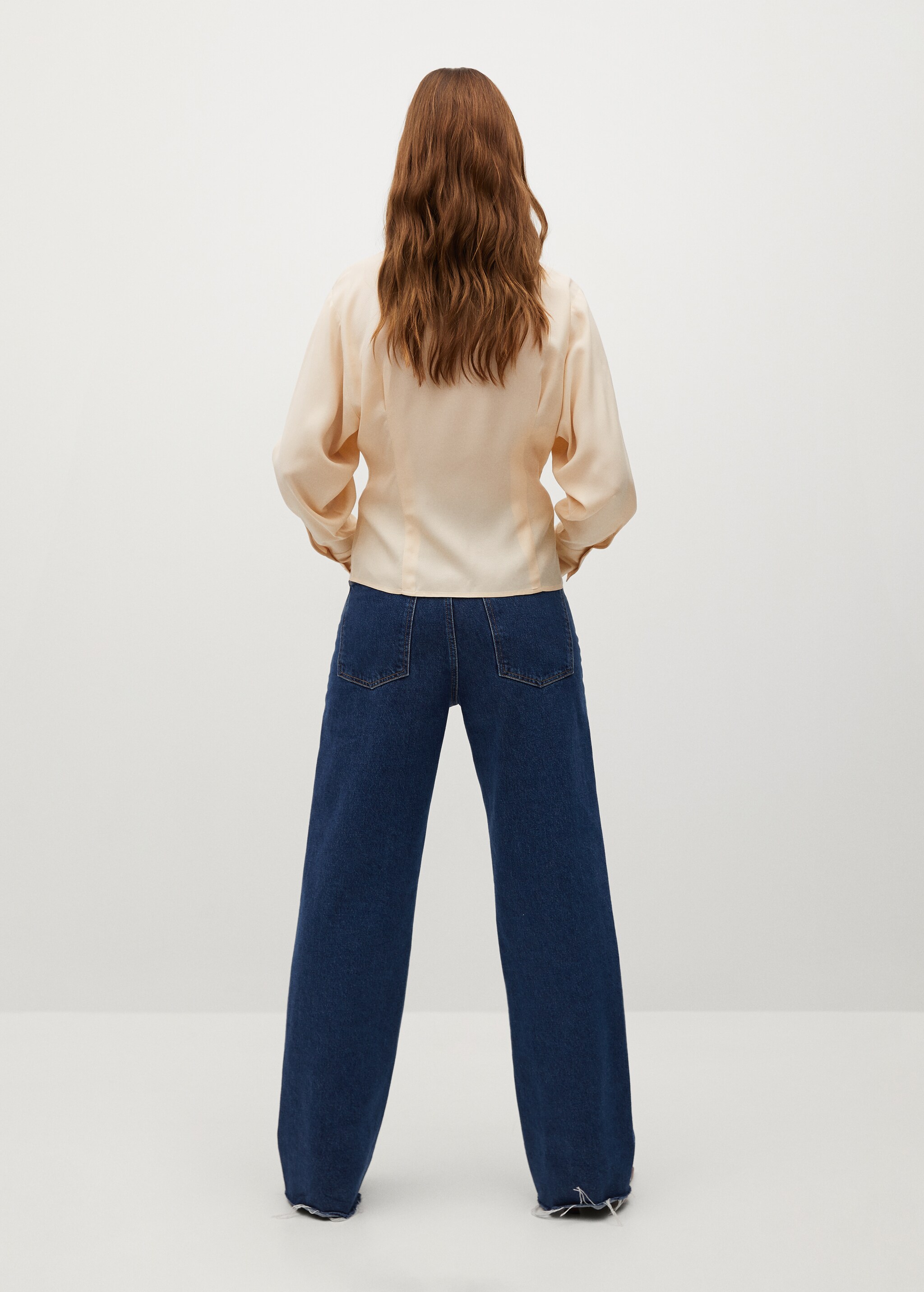 Camisa fluida pinzas - Reverso del artículo