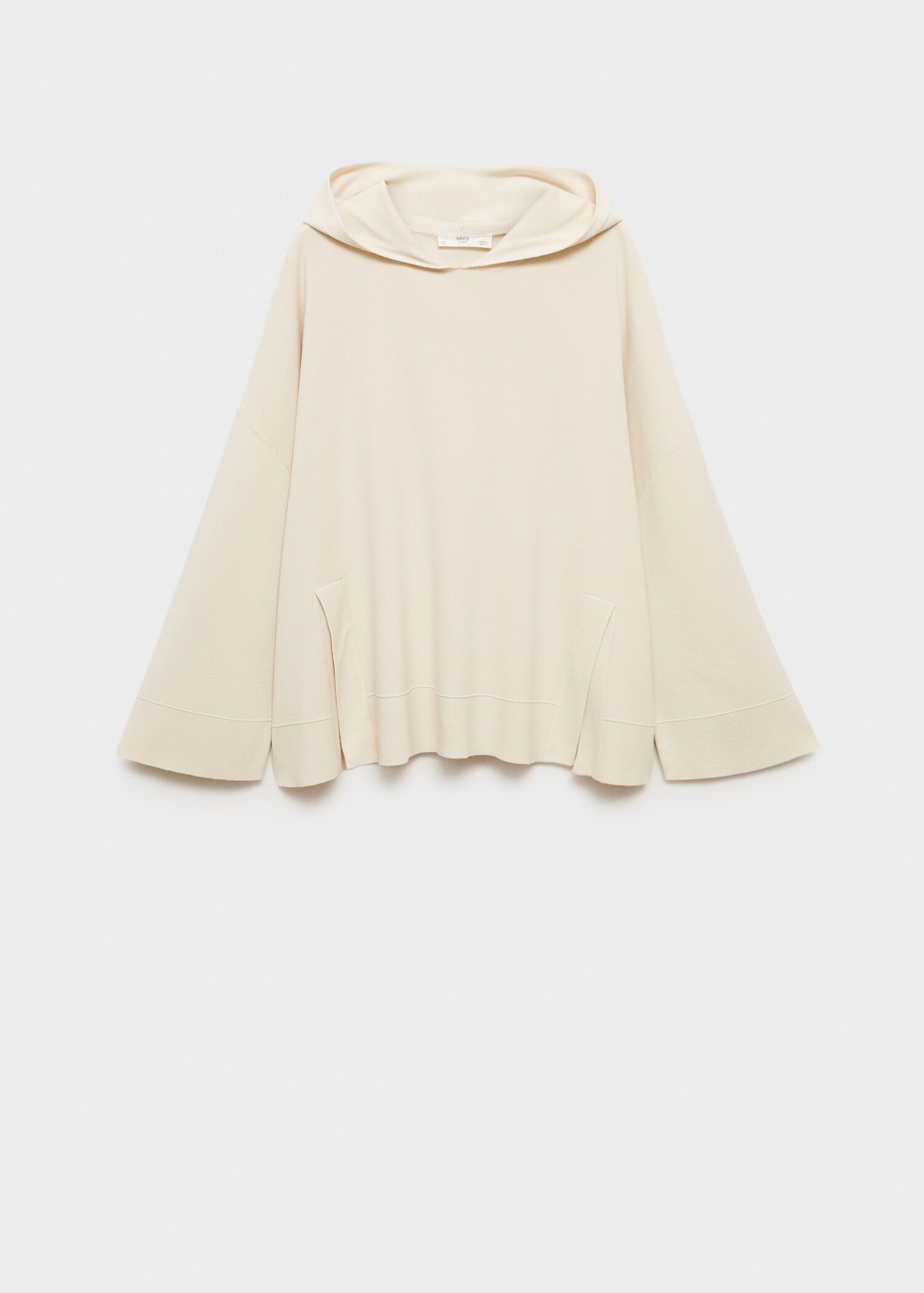 Kapuzenpullover aus Rippstrick - Artikel ohne Model