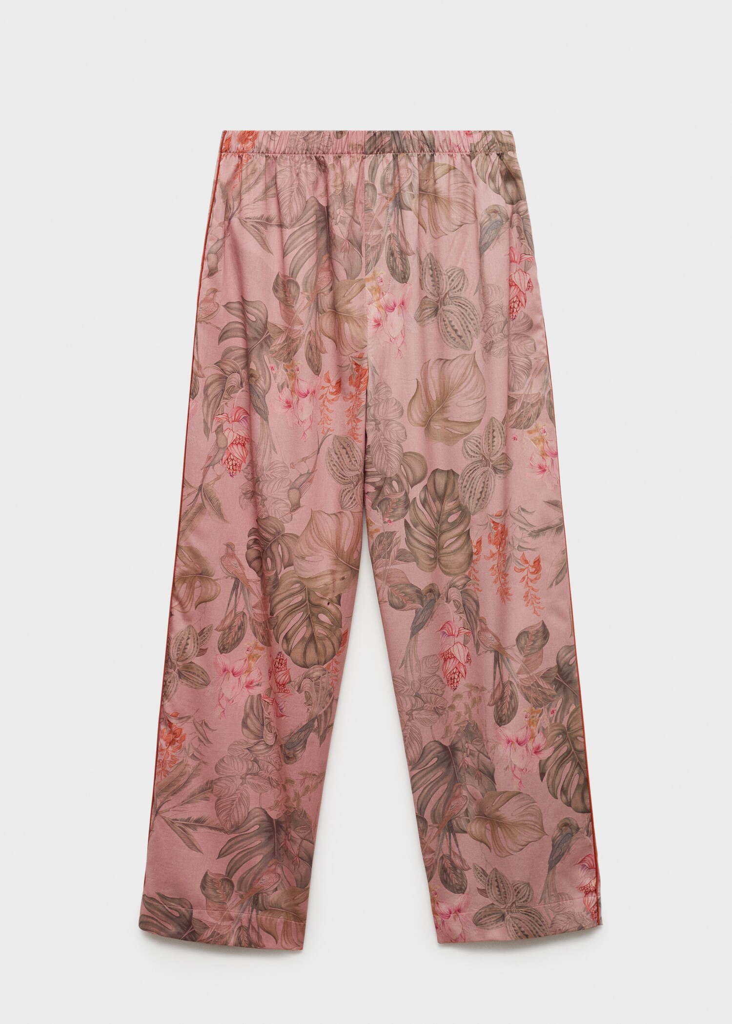 Tropical-print pyjama trousers - Article without model