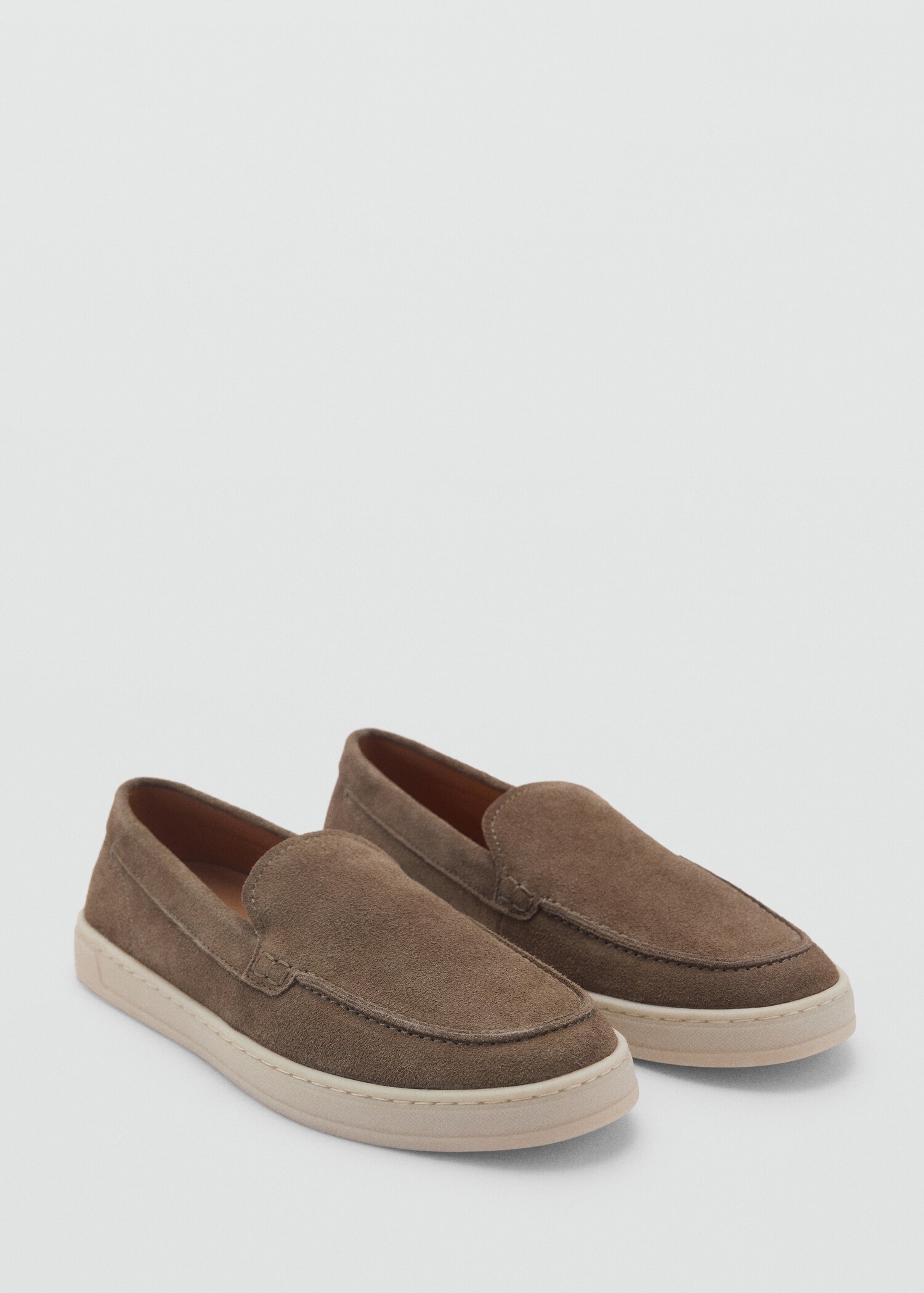 Split leather shoes - Medium plane