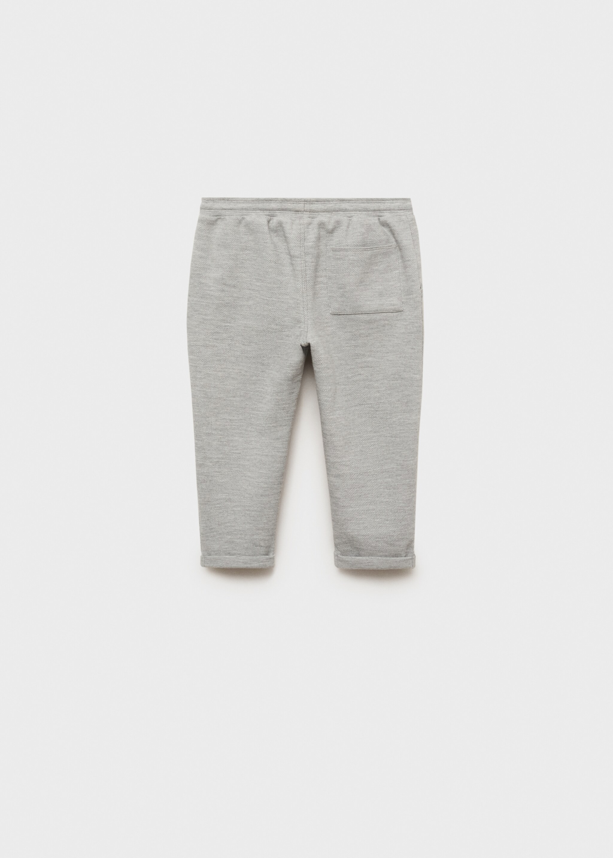 Jogger trousers - Reverse of the article, Medium Heather Grey. Ref: 87093271-00.