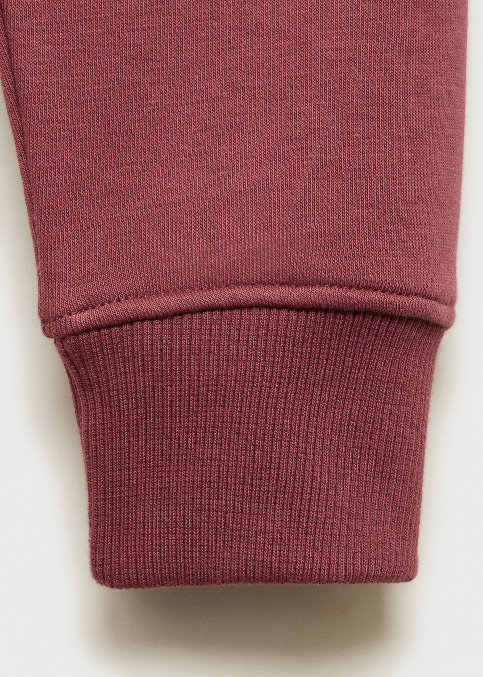 Message sweatshirt - Details of the article 0, Maroon. Ref: 87093272-00.