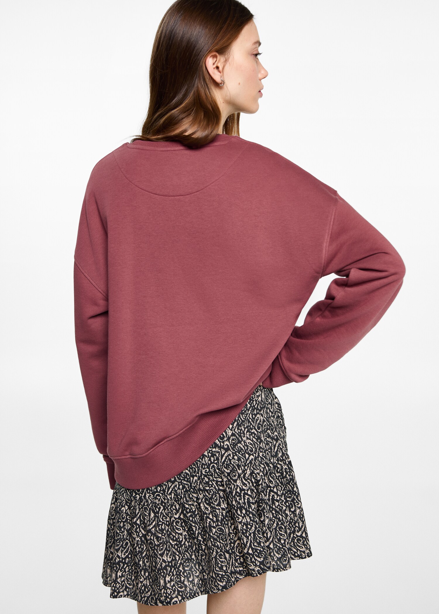 Message sweatshirt - Reverse of the article