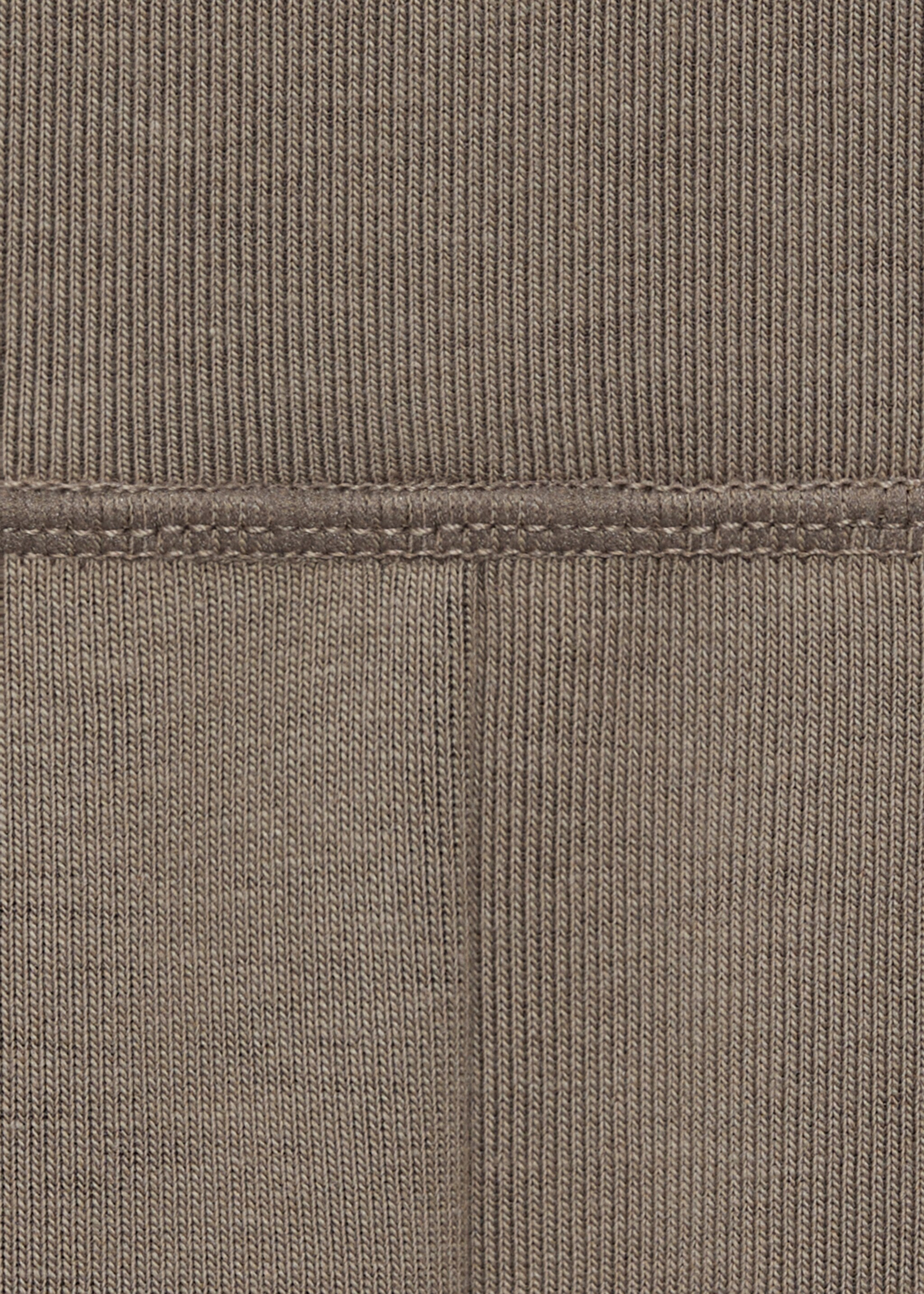 Flared knitted trousers - Details of the article 0, Medium Brown. Ref: 87093274-00.