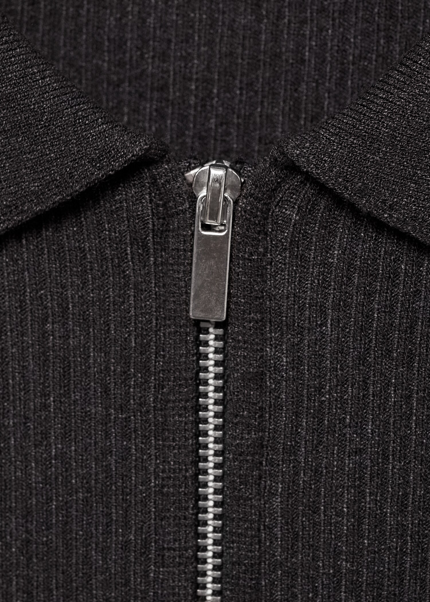Zipped knit cardigan - Details of the article 8