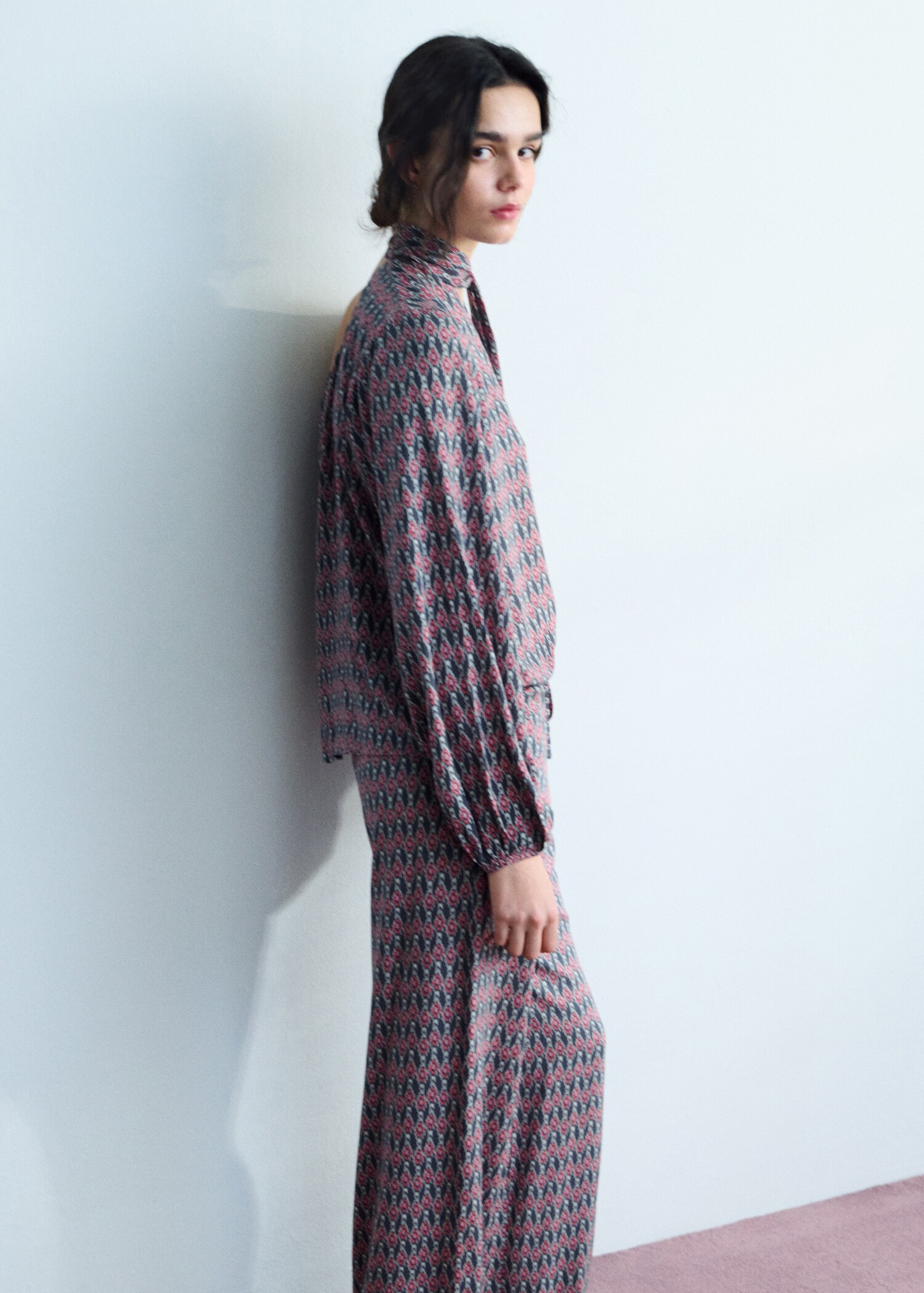 Flowy printed trousers - Details of the article 5