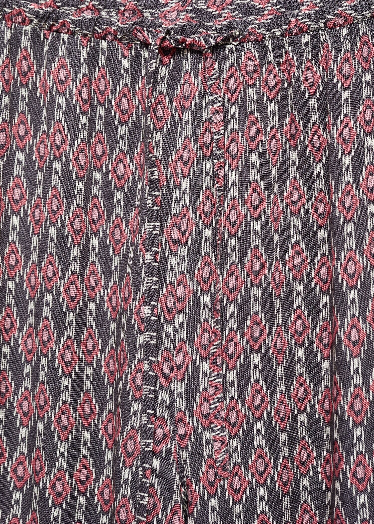 Flowy printed trousers - Details of the article 8