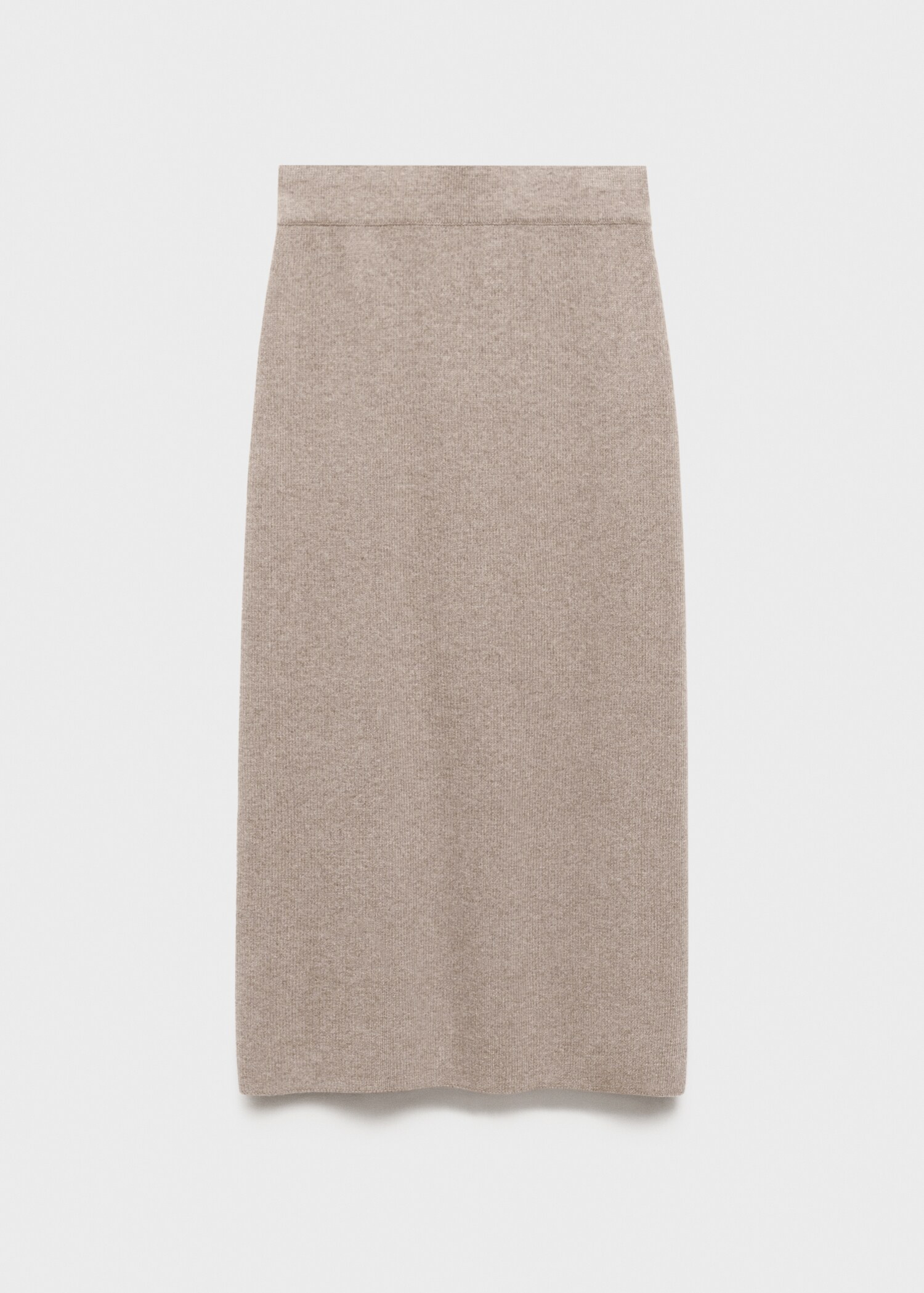 Wool-blend midi-skirt - Article without model