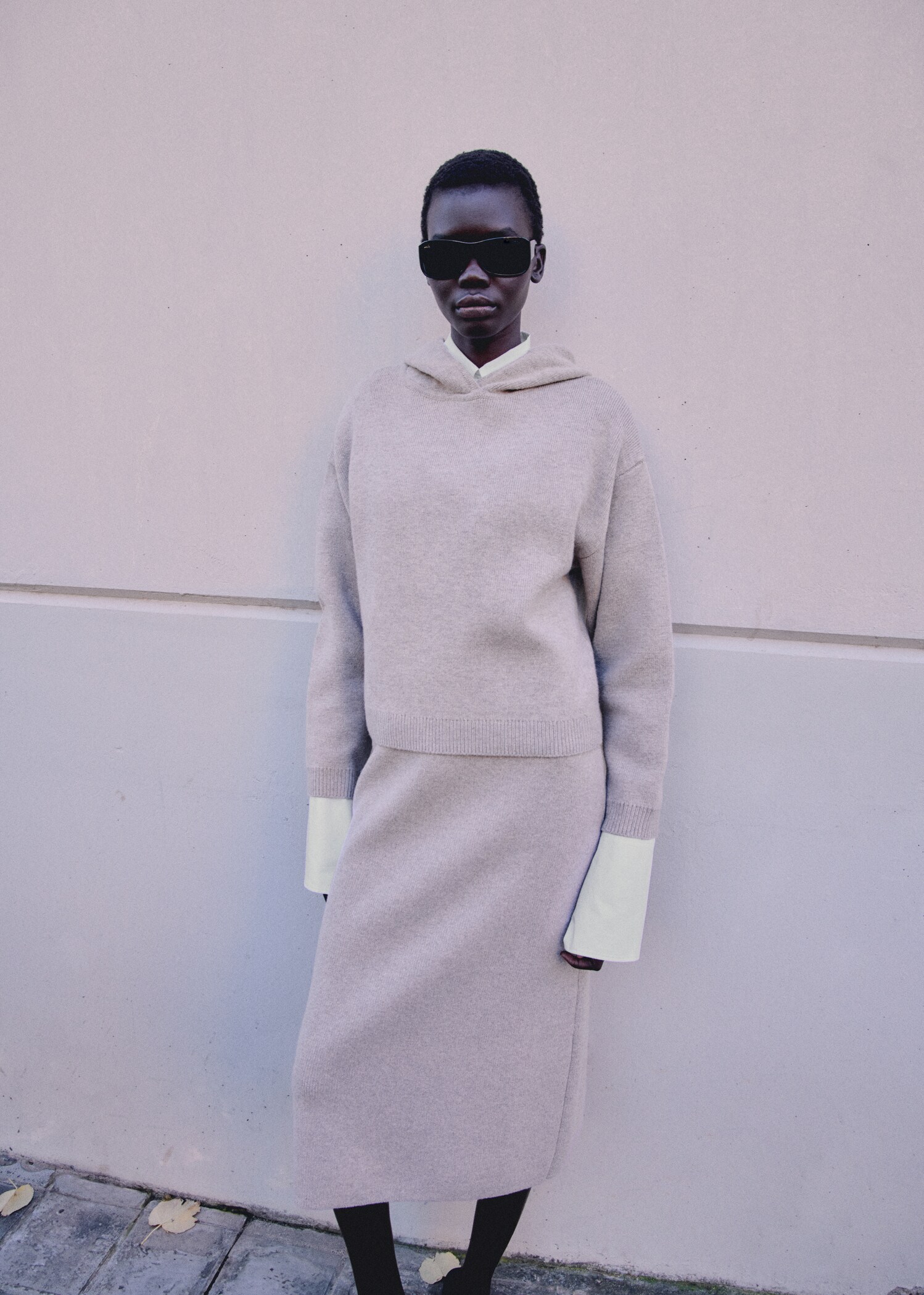 Wool-blend midi-skirt - Details of the article 7