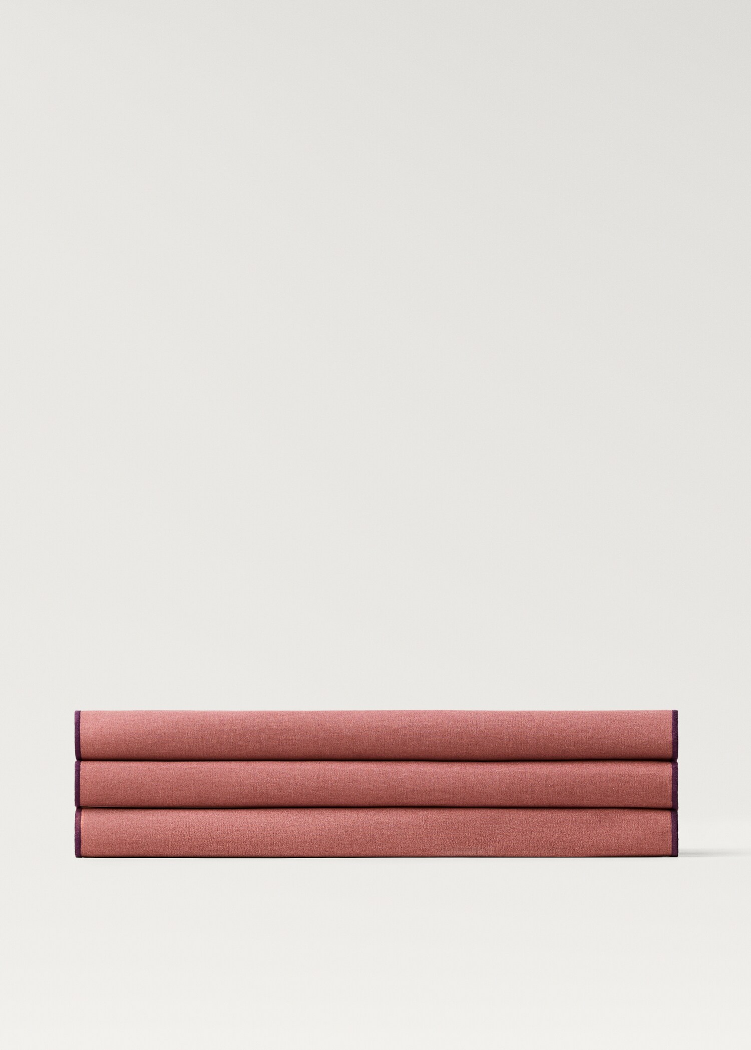 Resin stripe-print cotton table runner - Article without model