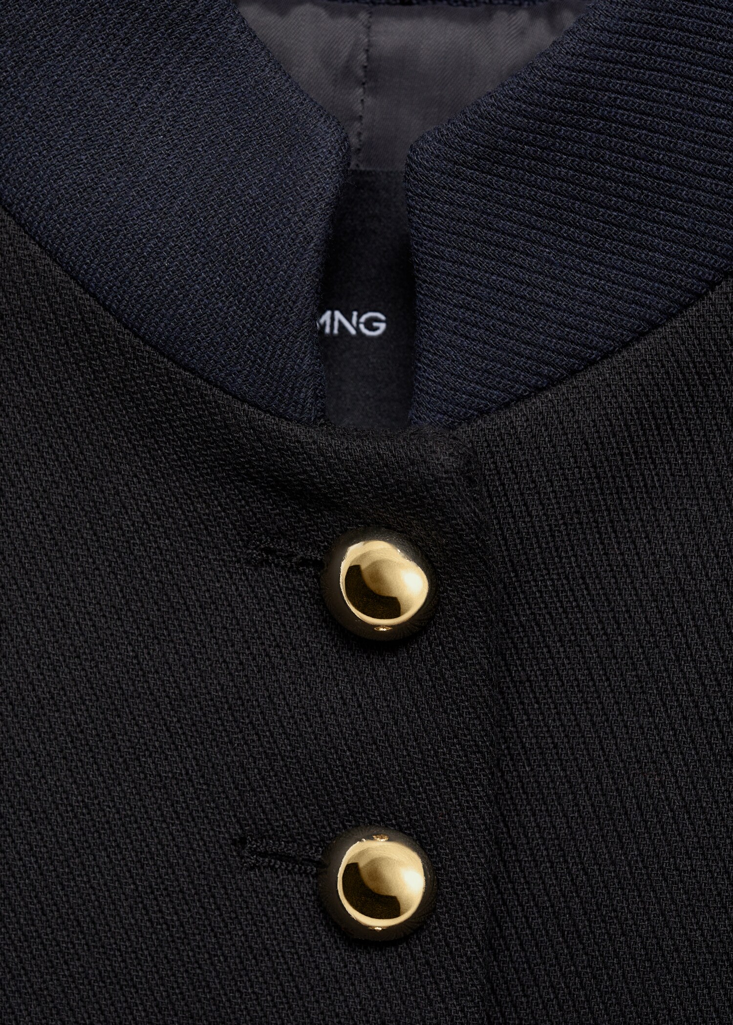 Veste à col officier boutons bijoux - Détail de l'article 8