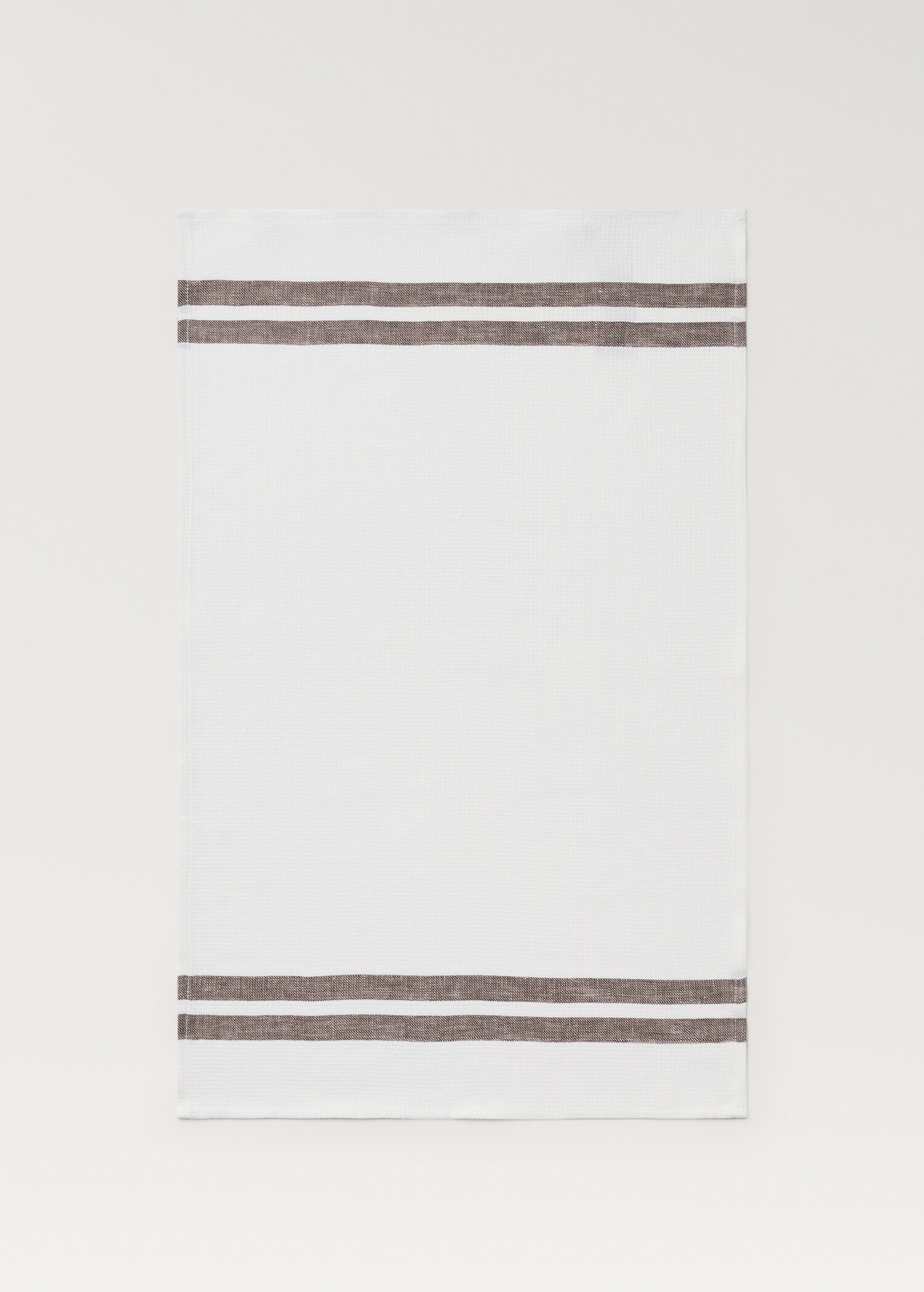 Waffle-linen striped kitchen cloth - Details of the article 1