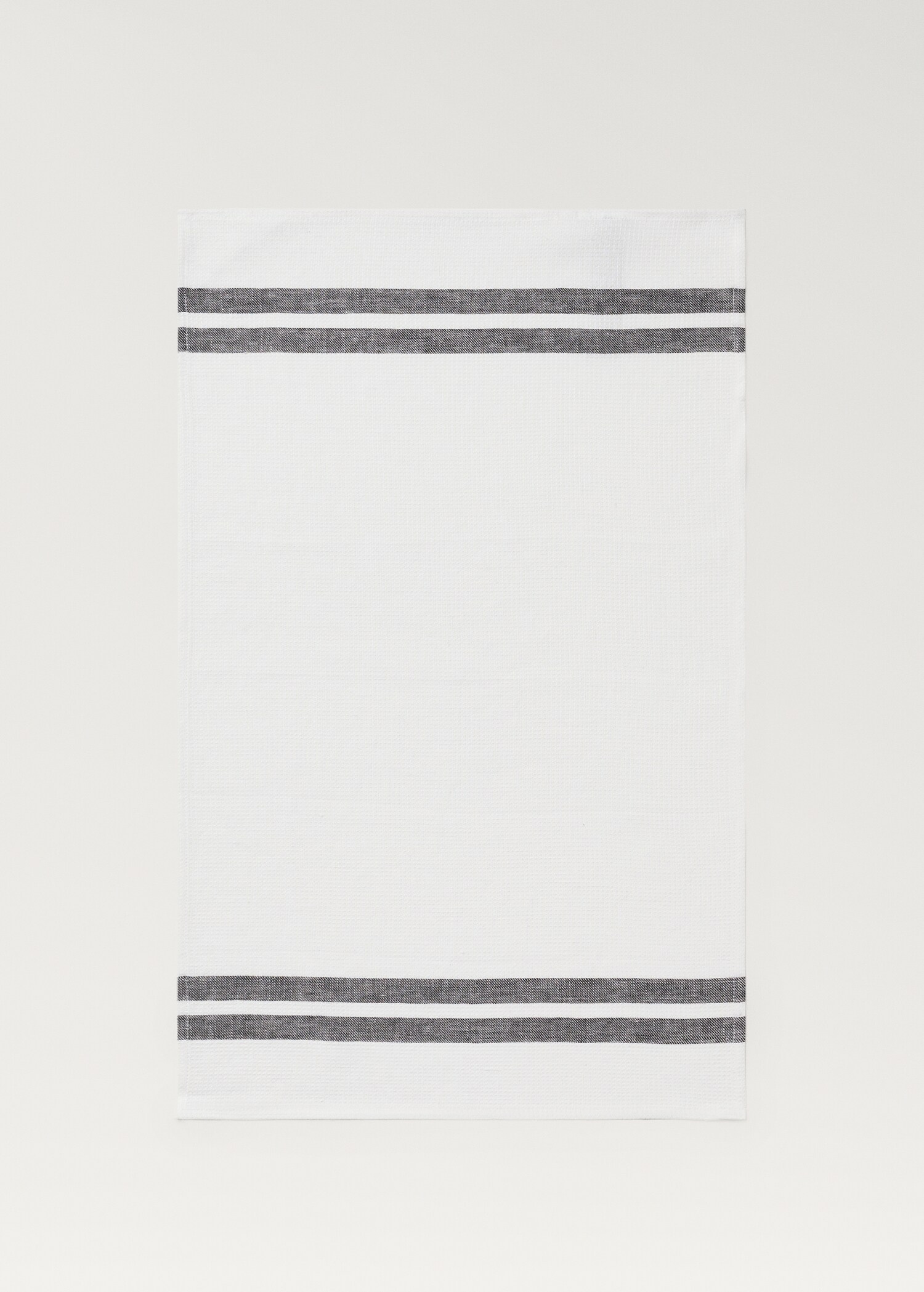 Waffle-linen striped kitchen cloth - Details of the article 1