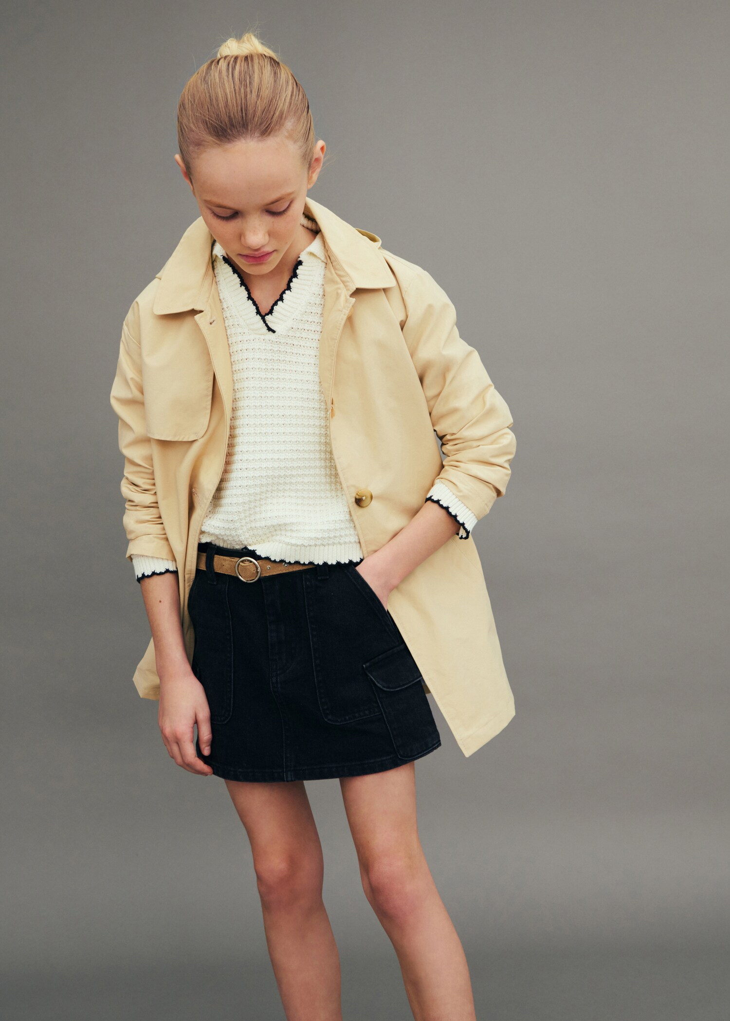 Džínová minisukně - Detail zboží 5