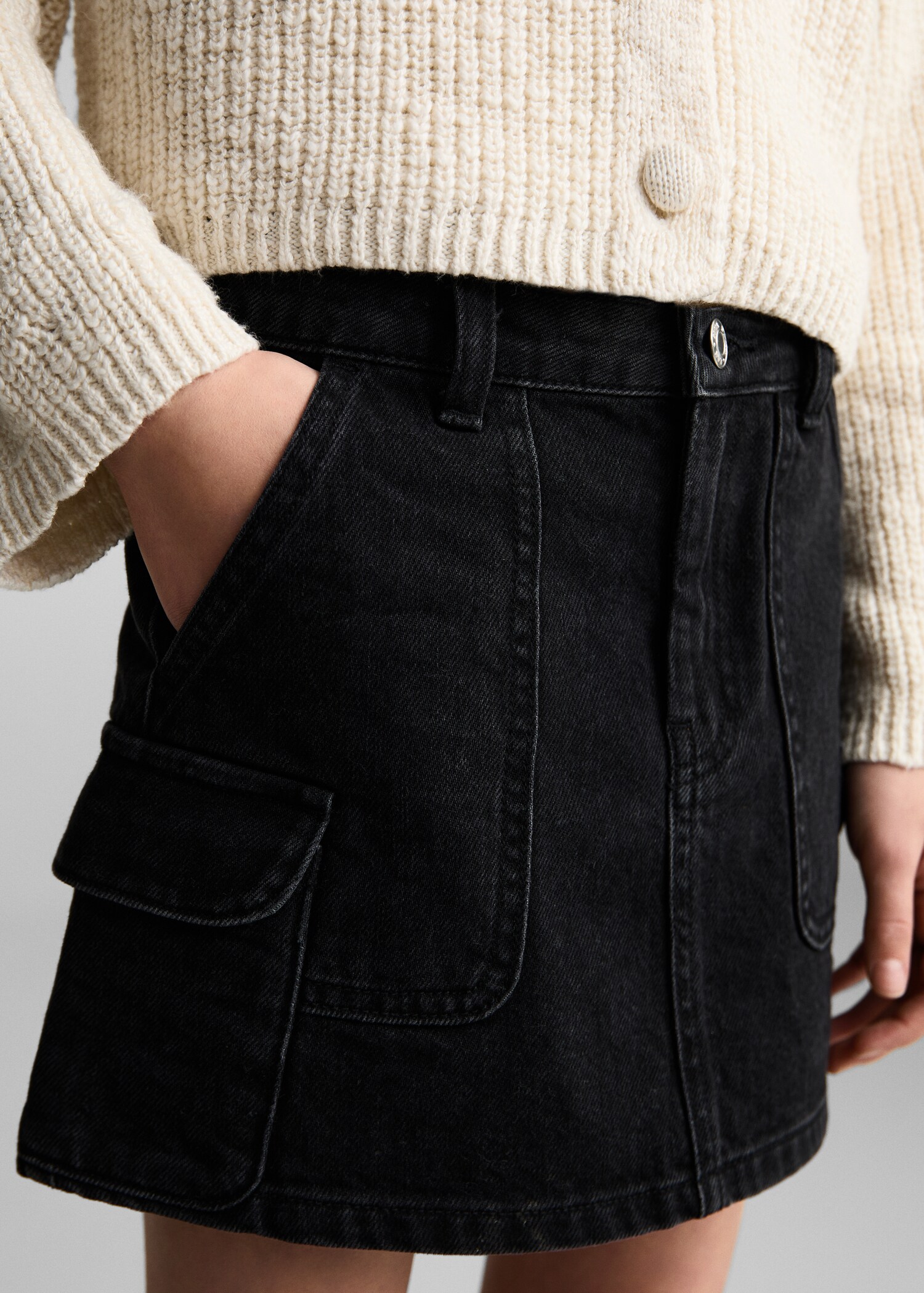 Džínová minisukně - Detail zboží 6