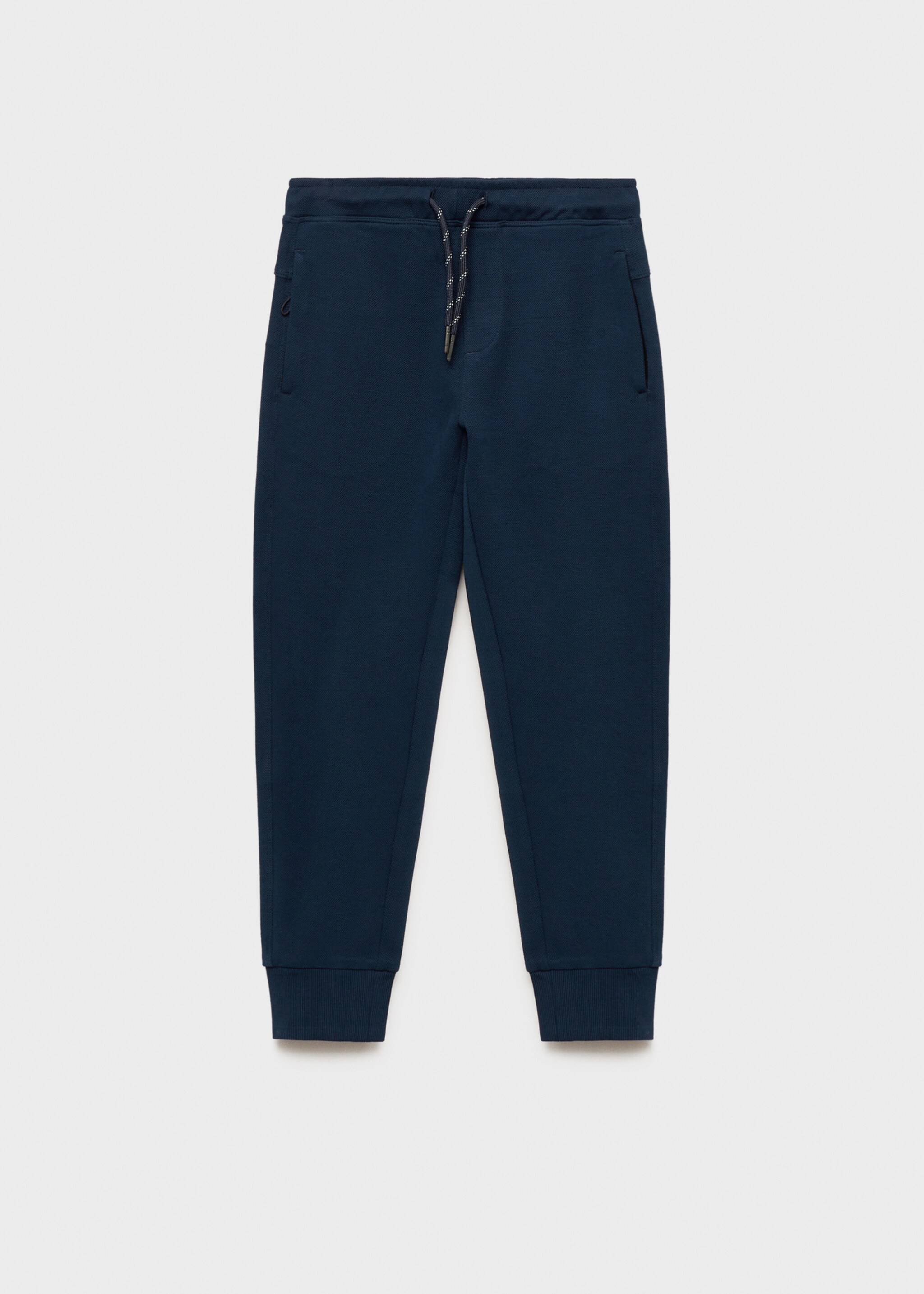 Kalhoty jogger se šňůrkou - Zboží bez modelu, Námořnická modrá. Ref: 87093633-00.