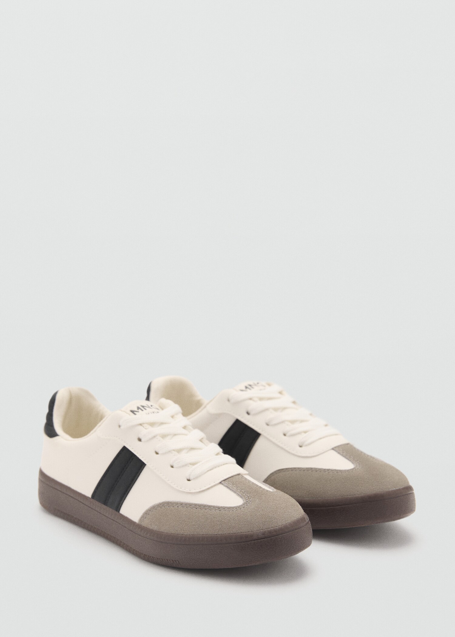 Tennis combinées cuir - Plan moyen