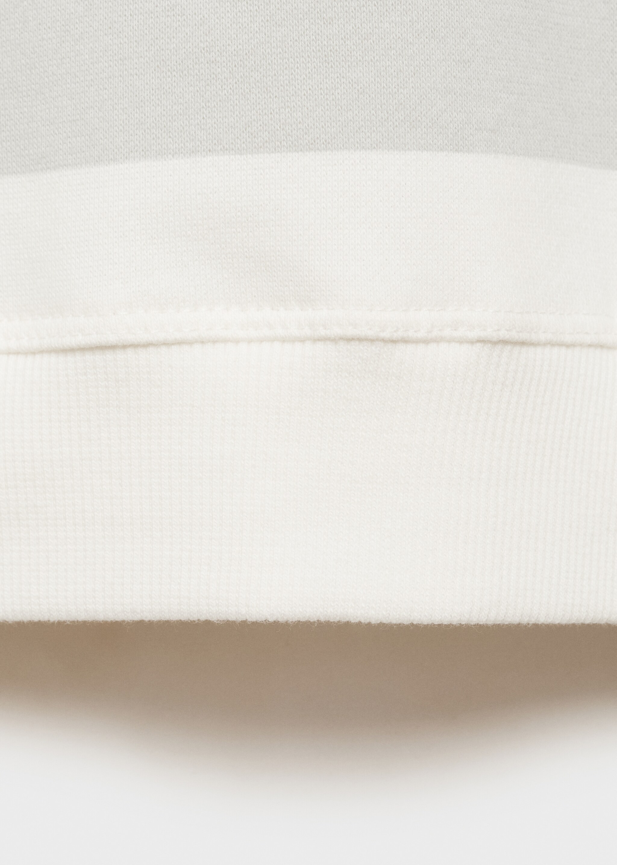 Striped cotton-blend sweatshirt - Details of the article 0, Sky Blue. Ref: 87093638-00.