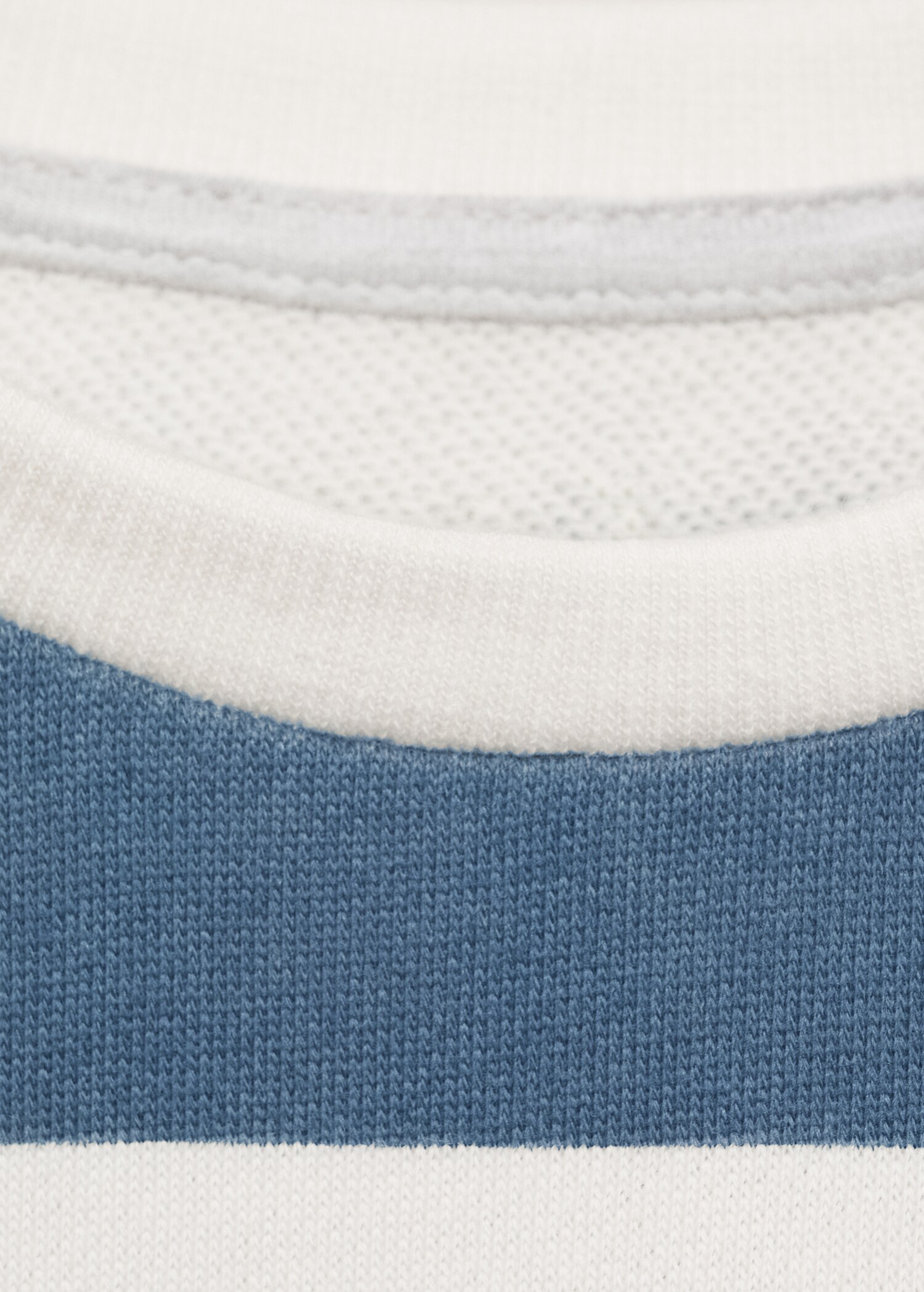 Striped cotton-blend sweatshirt - Details of the article 8