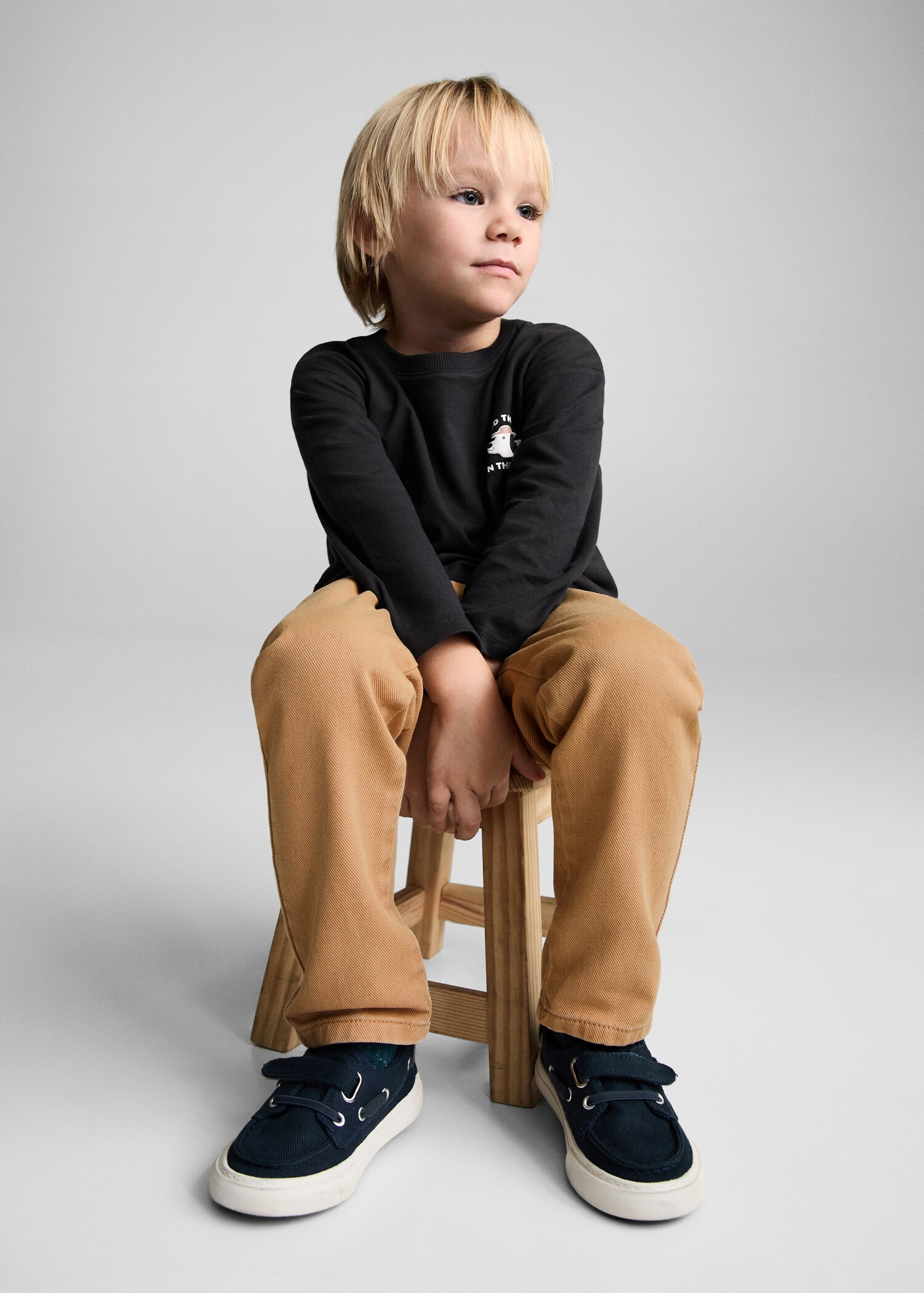 Skinny cotton trousers - Medium plane