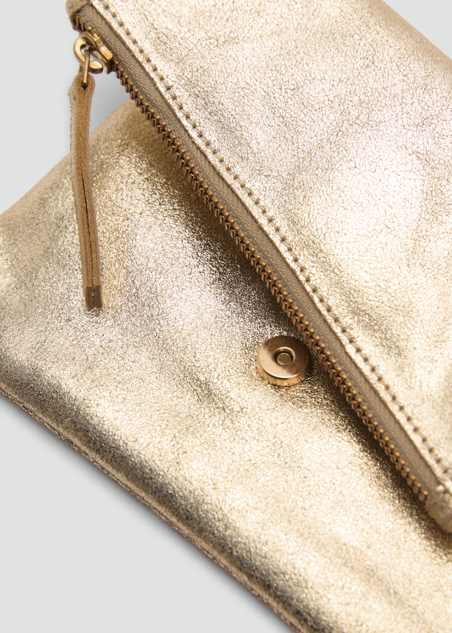 Leather metallic bag - Details of the article 1