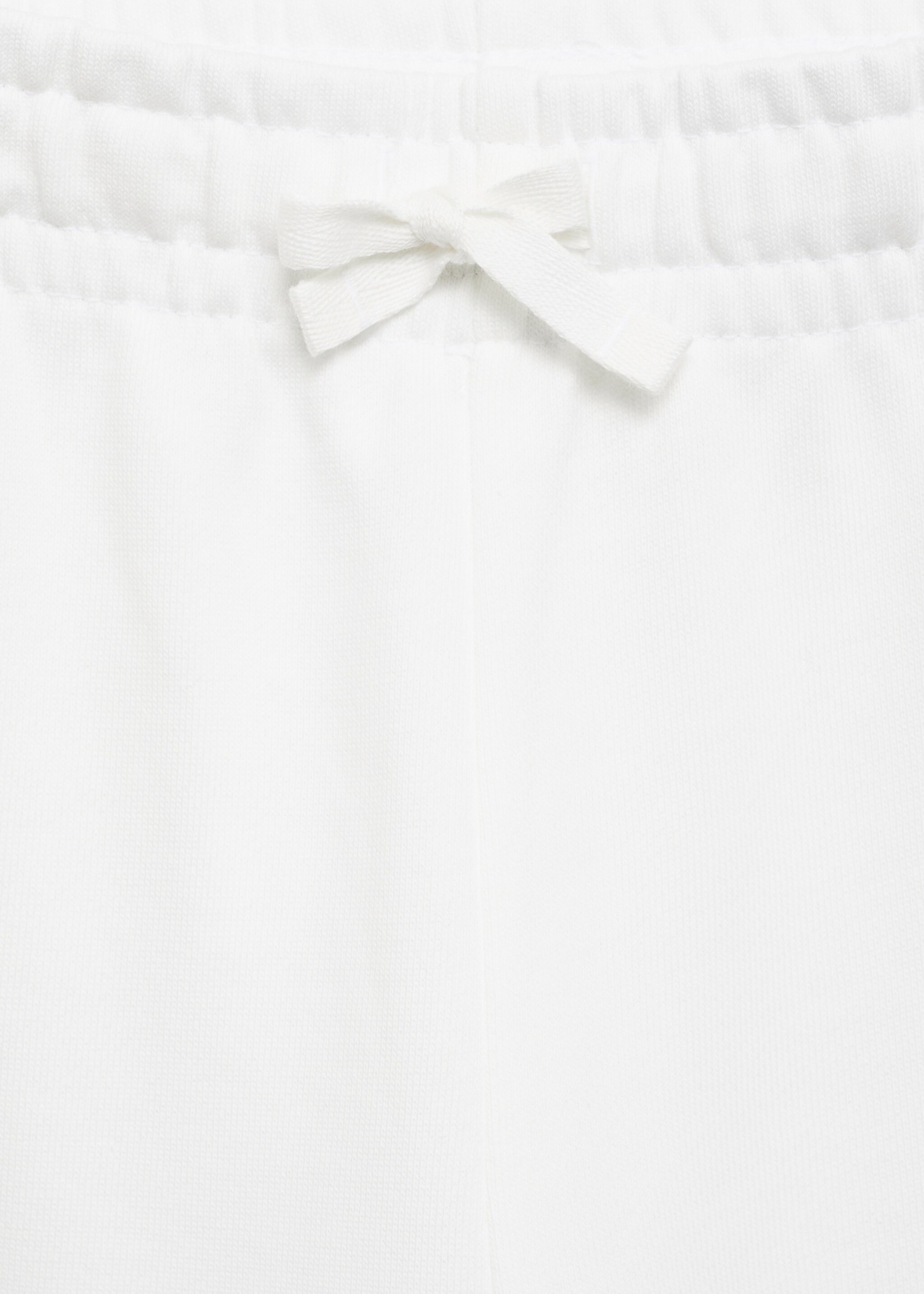 Knit jogger-style trousers - Details of the article 8, Off White. Ref: 87093645-00.