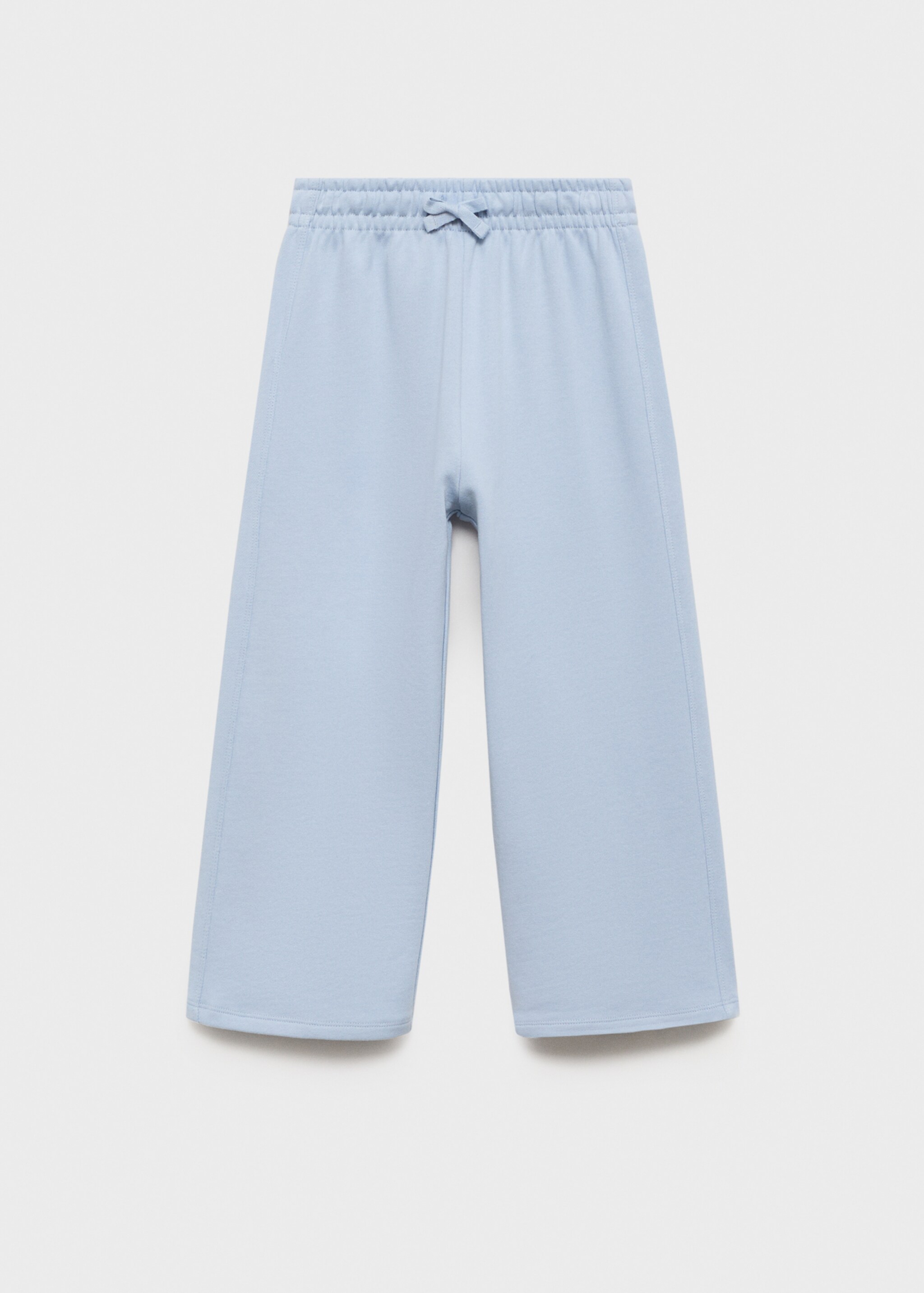 Knit jogger-style trousers - Article without model, Sky Blue. Ref: 87093645-00.