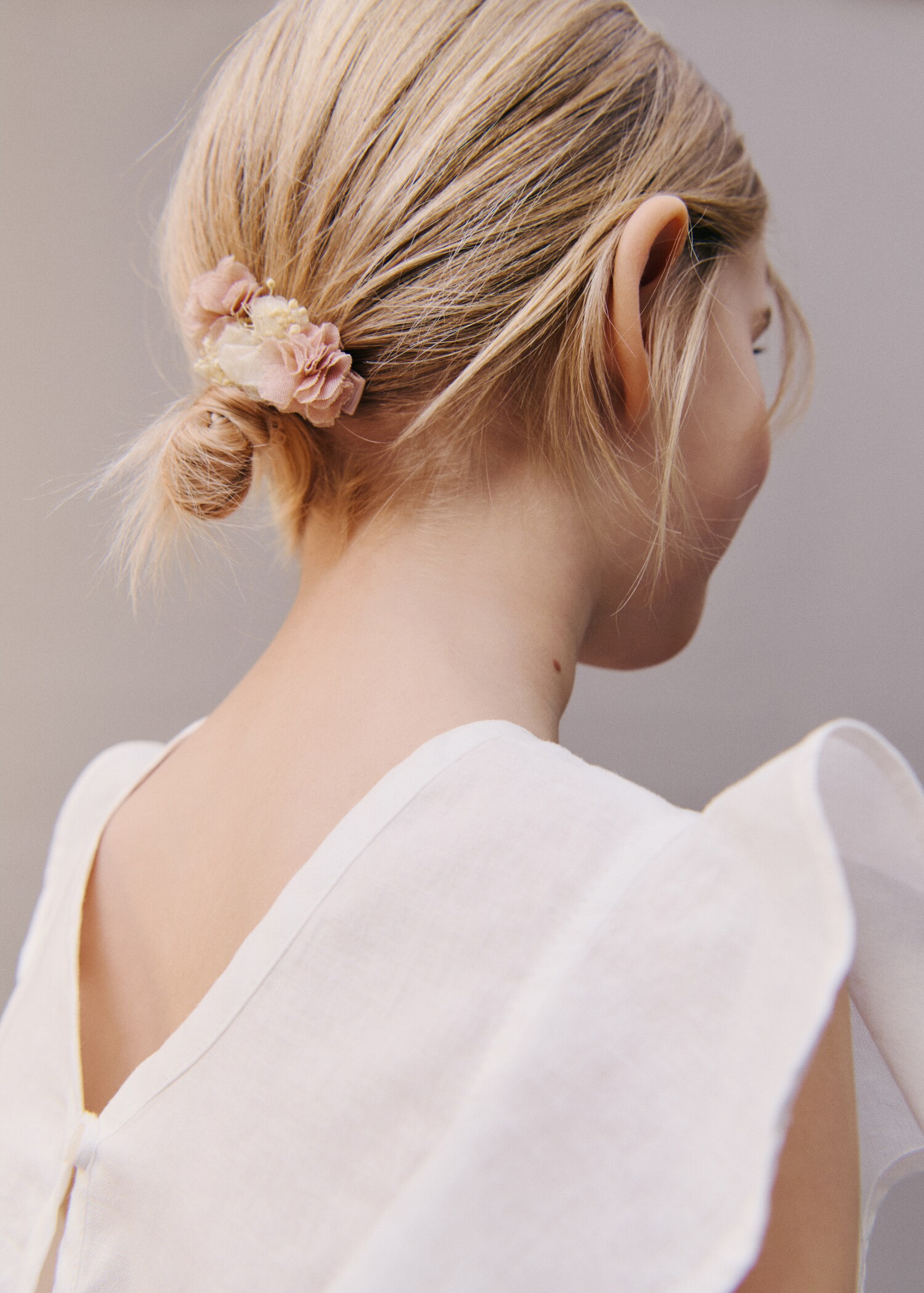 Pack of 2 floral hair clips - Details of the article 5