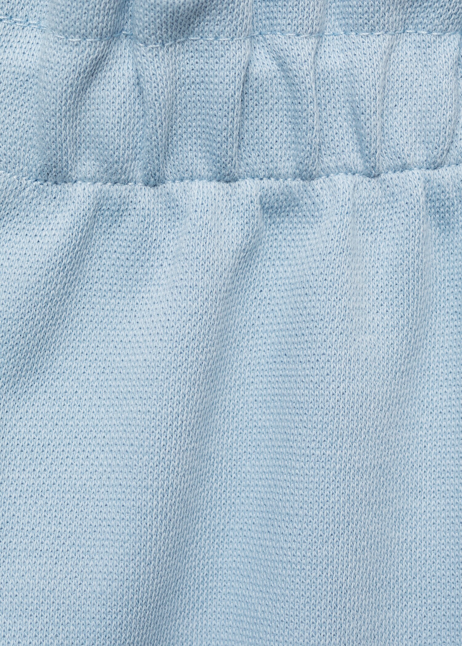 Cotton pants with adjustable drawstring - Details of the article 0