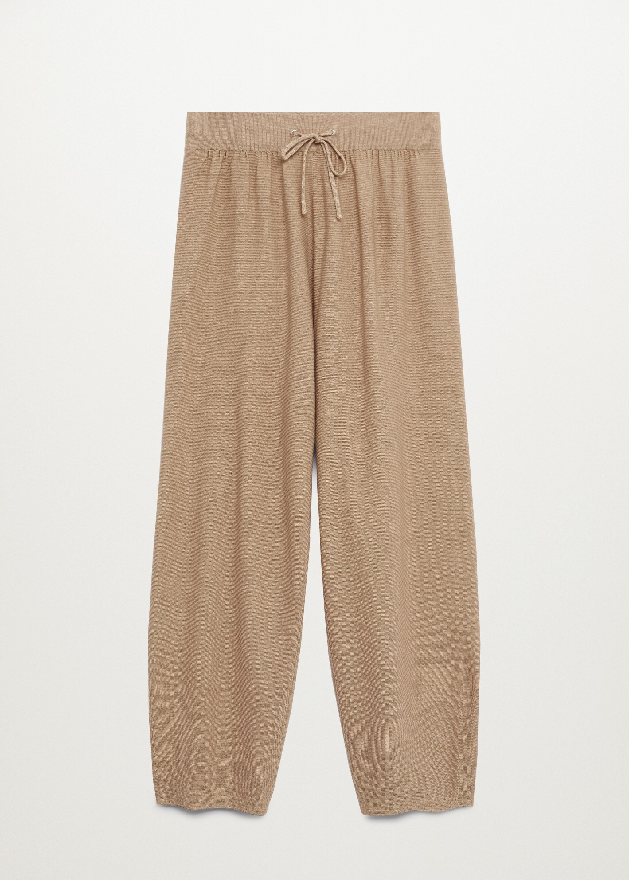 Elastic waist cotton pants - Article without model