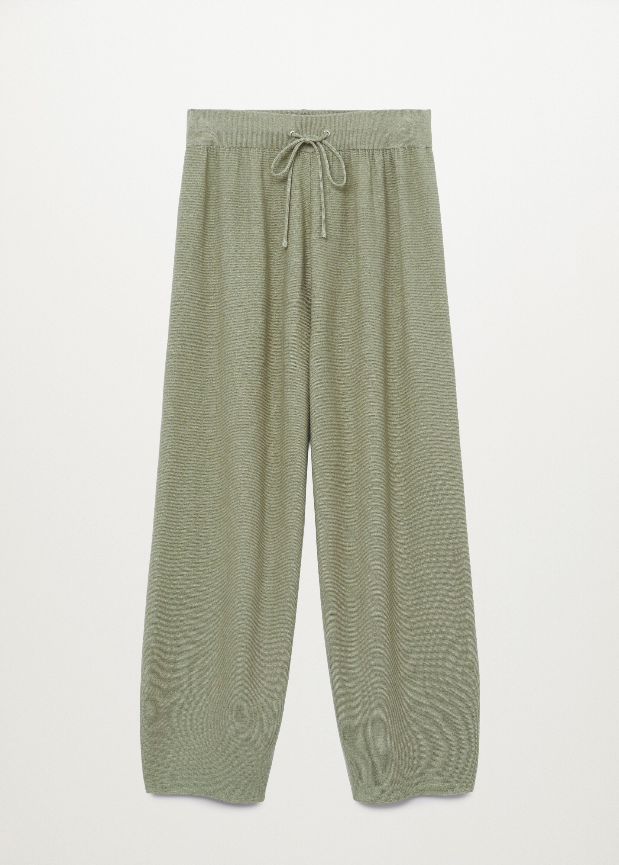 Elastic waist cotton pants - Article without model